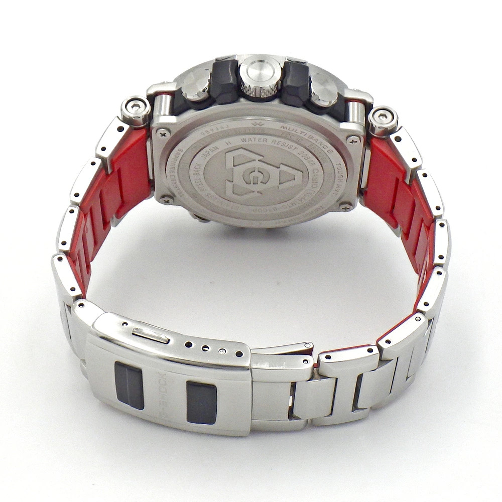 CASIO MTG B1000D 1AJF G SHOCK MT G Tough Solar Radio Silver Stainless Steel Resi
