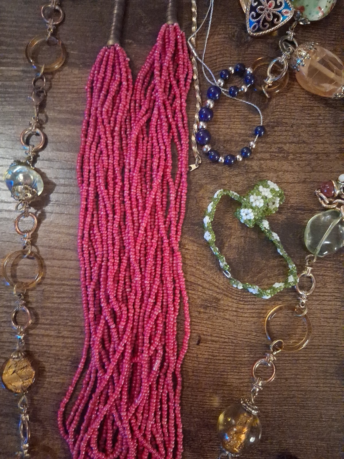 Assortment Costume Jewelry & Other Vintage Items Including 2 Ounces 999 Copper