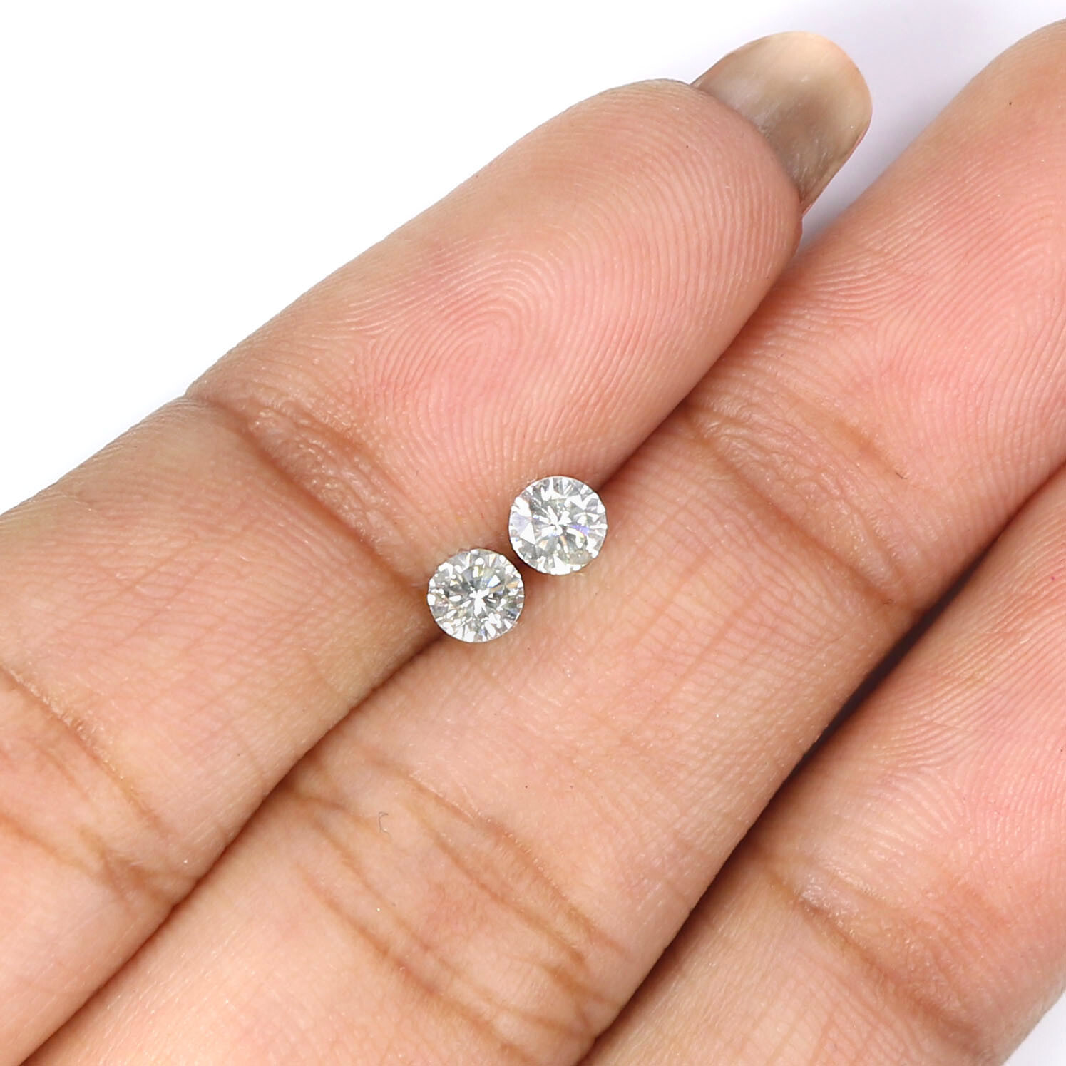 Natural Loose Round Diamond White – J Color 0.36 CT 3.50 MM Brilliant Cut KR2476