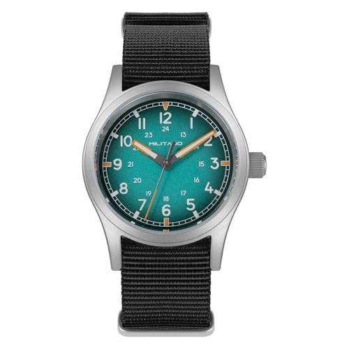 Militado ML05 38mm VH31 Quartz Watch – Domed Blue Dial/ VH31 Movt./ No. ML24