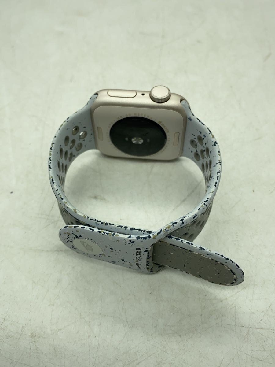 Apple Mens Watch SE 3 GPS Model 40mm MEHV4J A Starlight Digital BLK Used