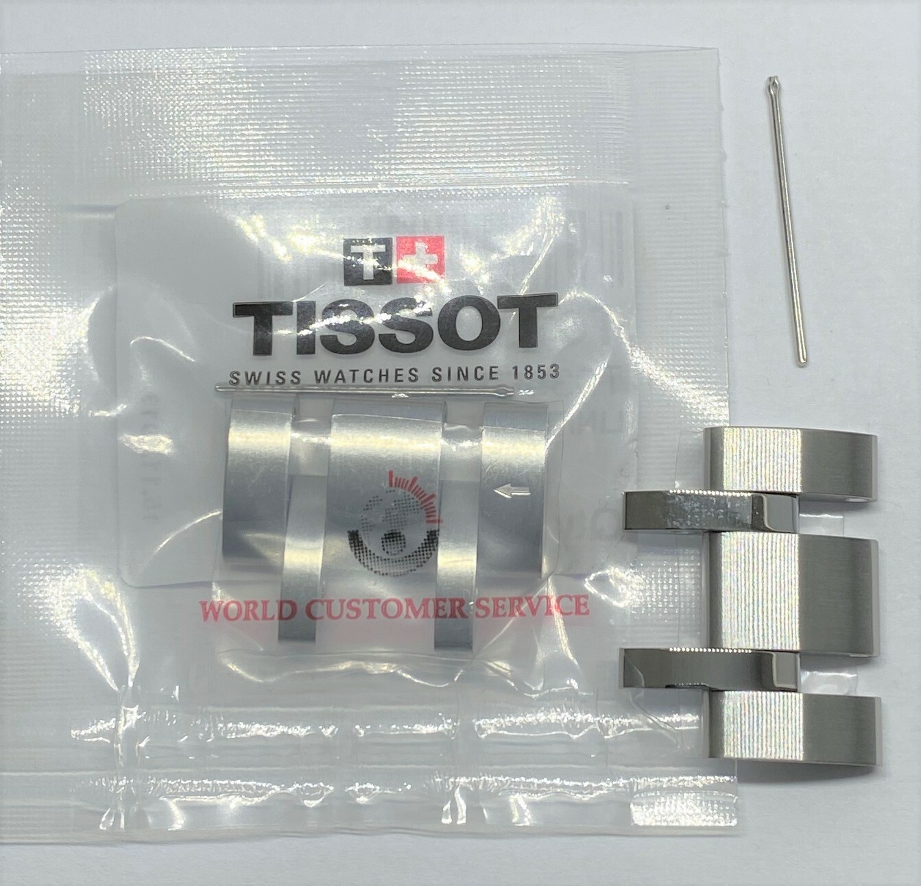 Original Tissot Couturier T035439A or T035617A 23mm Steel Extension Watch Link