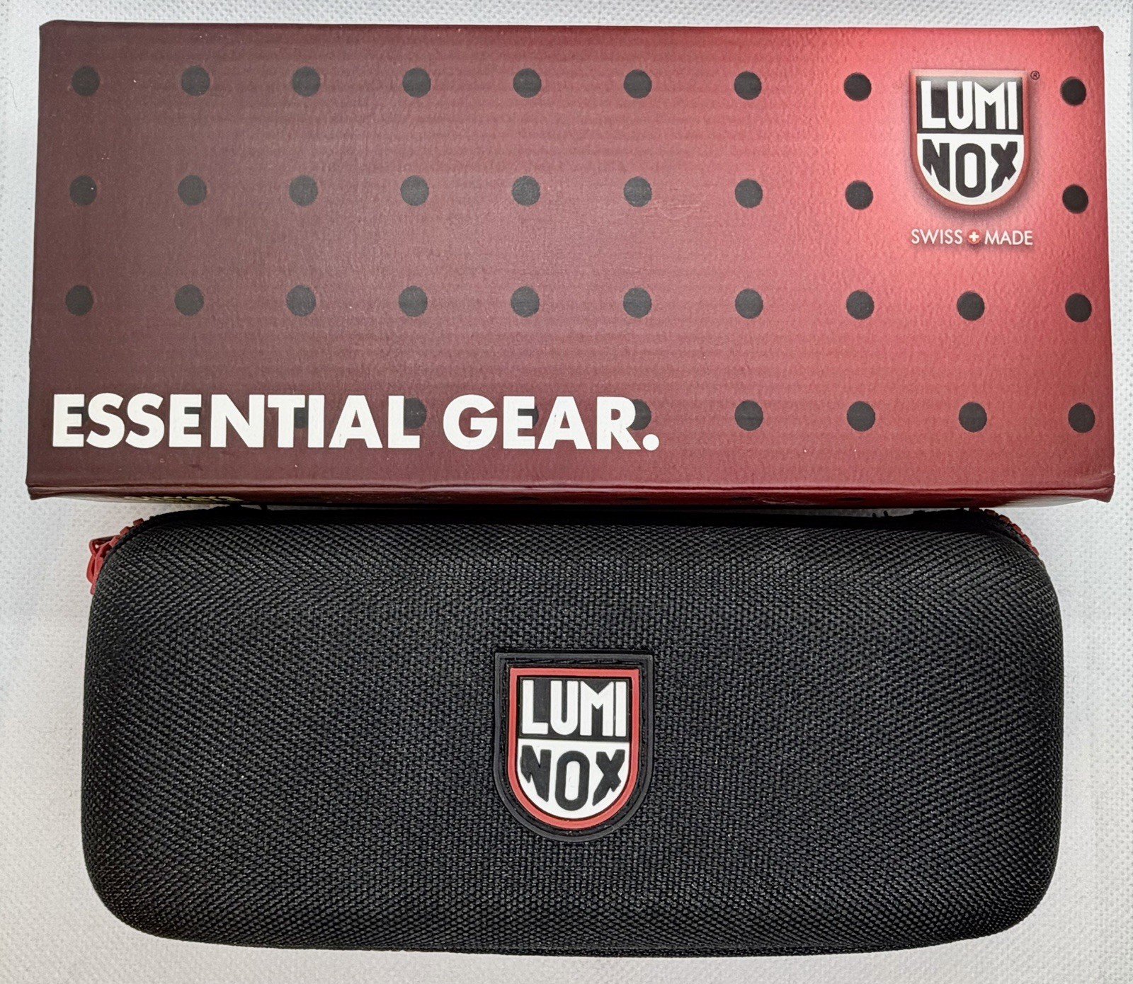 LUMINOX RECON AUTHENTIC WATCH CASE STORAGE BOX CONTAINER MANUAL & WARRANTY CARD