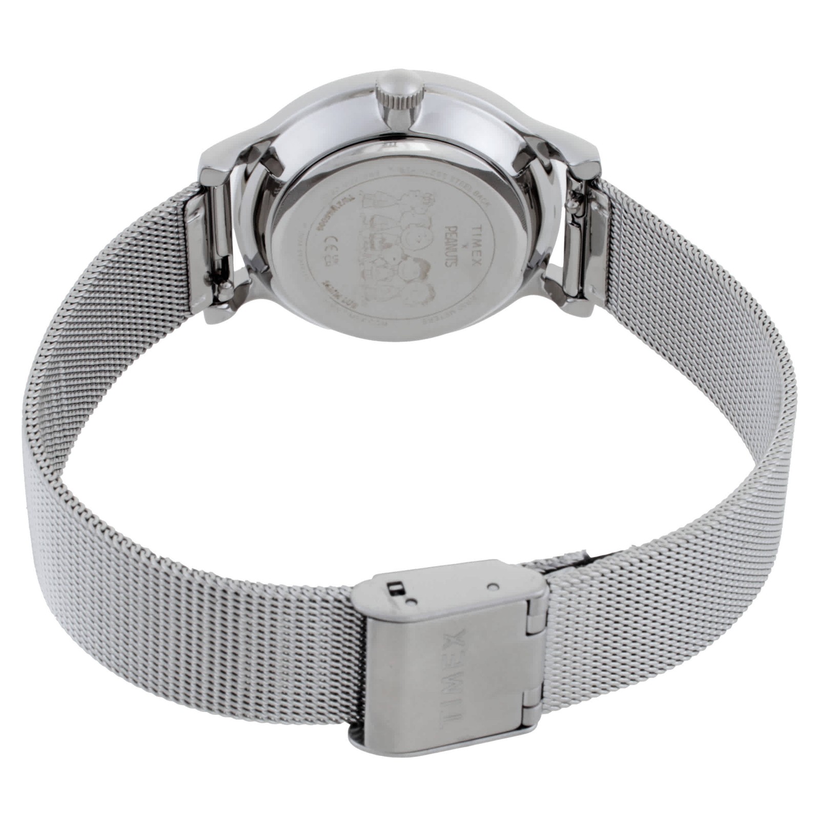 Timex Transcend x Peanuts Sketch Quartz Silver Dial Ladies Watch TW2W46000