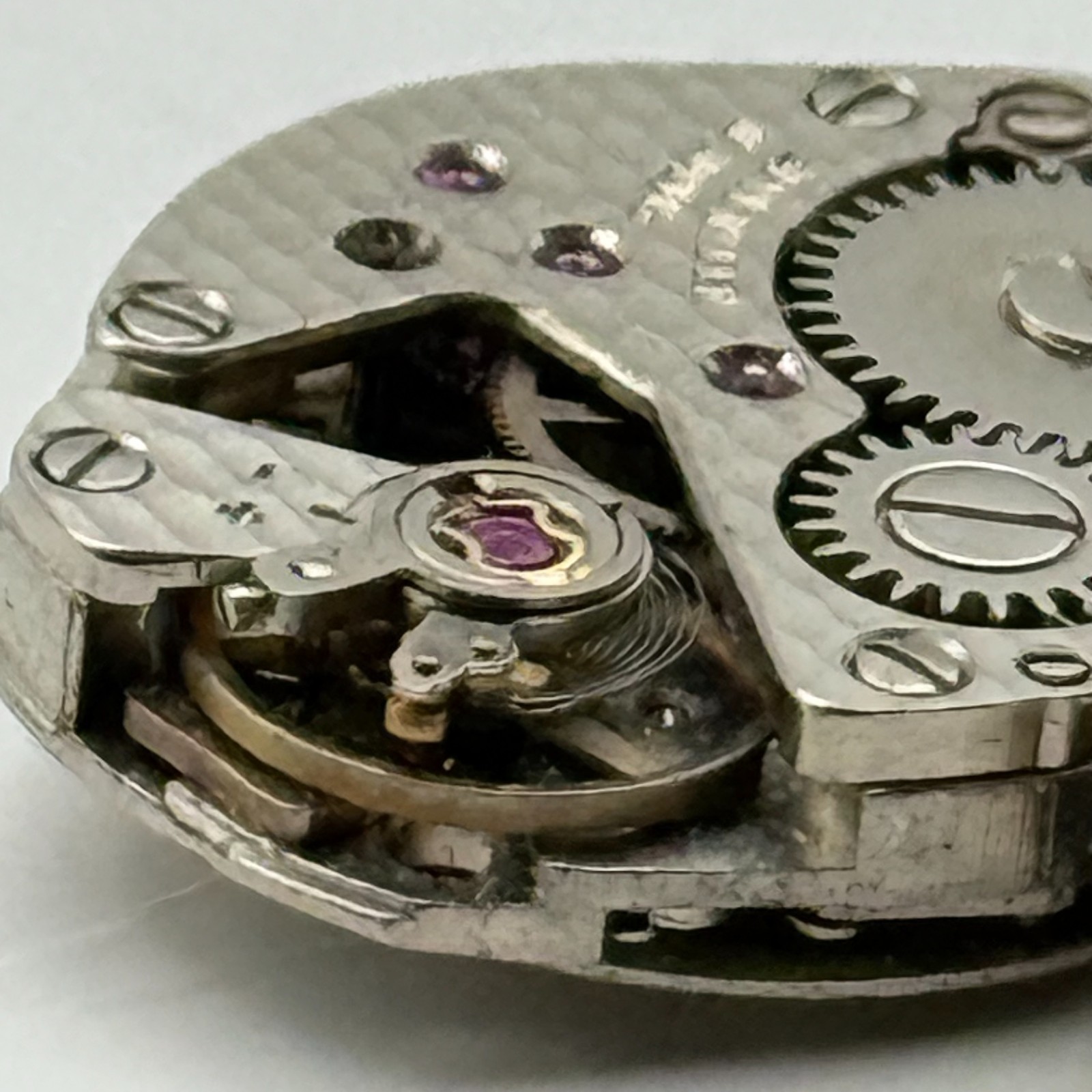FHF 69-21 Watch Movement Uno 17 Jewels Swiss Manual Wind Parts Repair 15.3mm