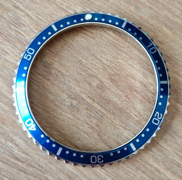 Vostok watch bezel T2-3 blue insert