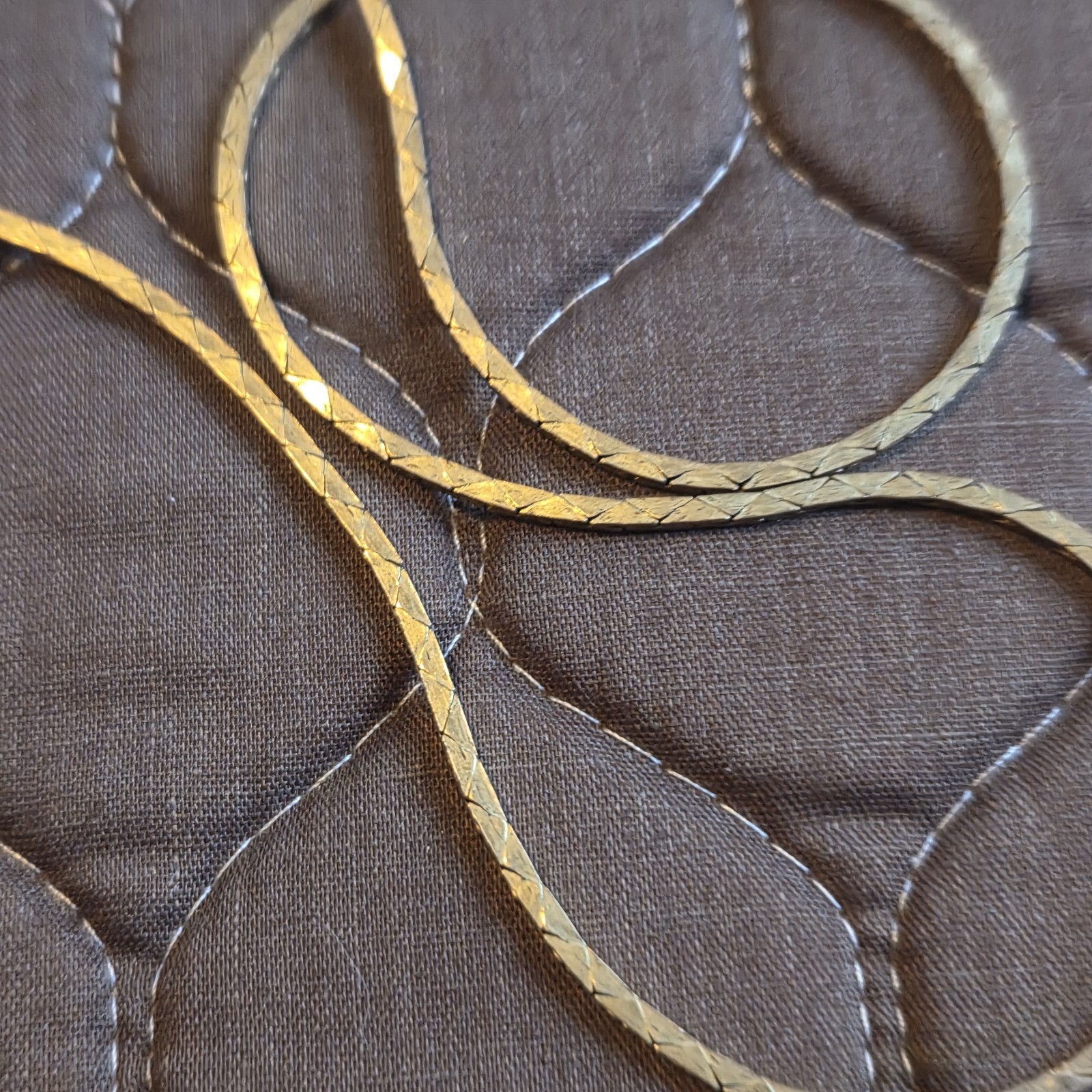12k Gold Chain 12.7 Grams Necklace