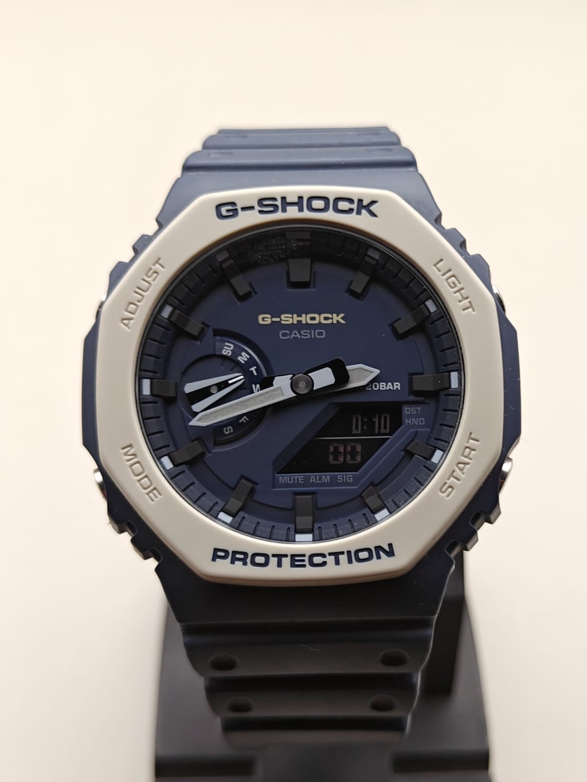 Casio G-Shock Casioak Ga2110et Blue Digital Watch Rare Earth Tone Color 45.4mm