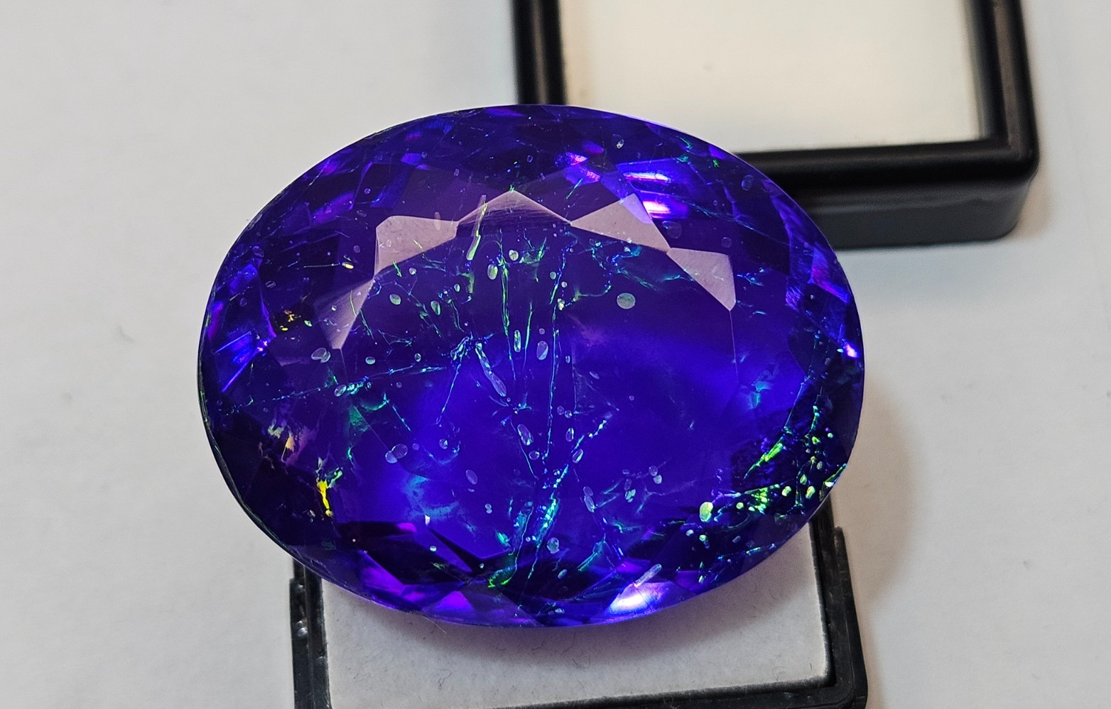 Monarch Fire Opal Oval Cut Natural 84-85 Ct EGL Certified Loose Gemstone FR-468