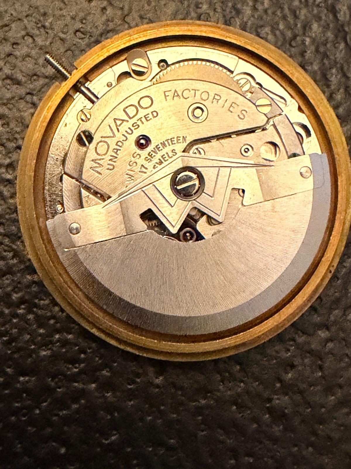 MOVADO Kingmatic S 380 Movement, Parts Dial Hands Crown Project
