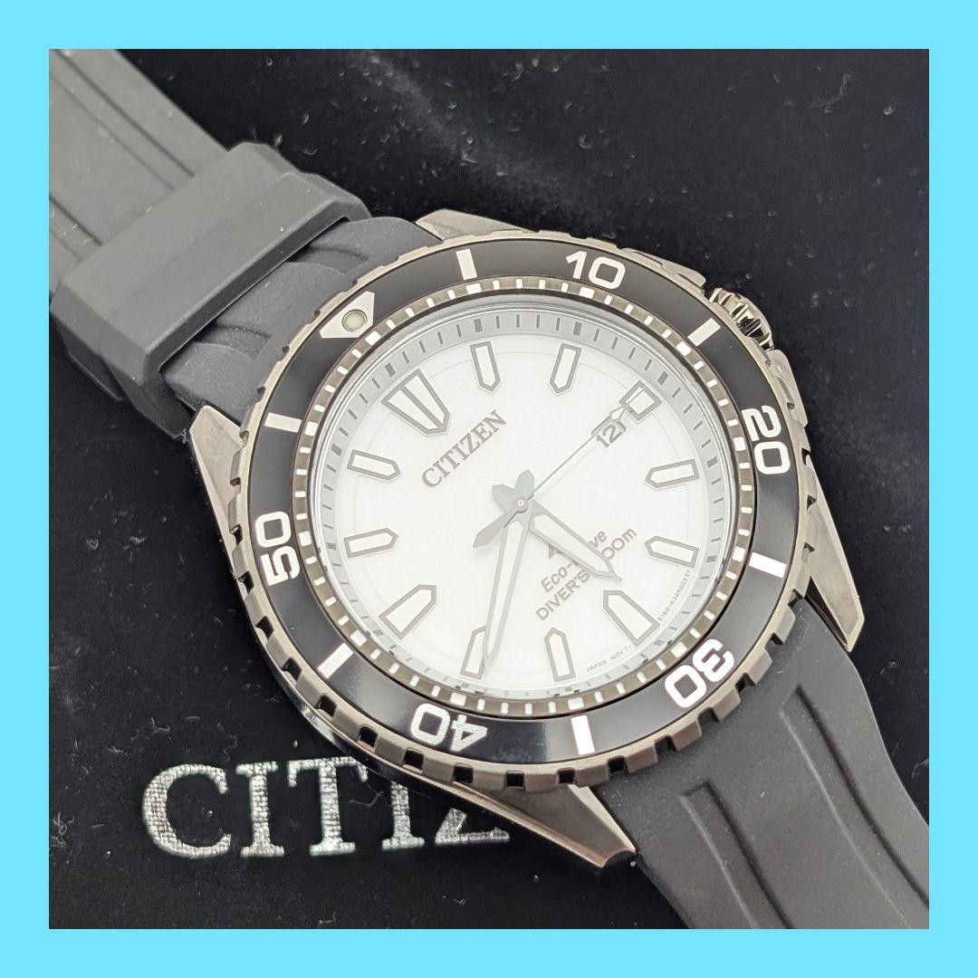 Citizen Promaster Diver Watch Quartz Eco Drive 47mm Ref E168 003FR09