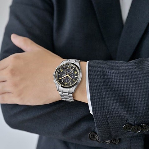 New Limited Edition CITIZEN ATTESA AT8244 57E KIZASHI Collection Eco Drive Radio