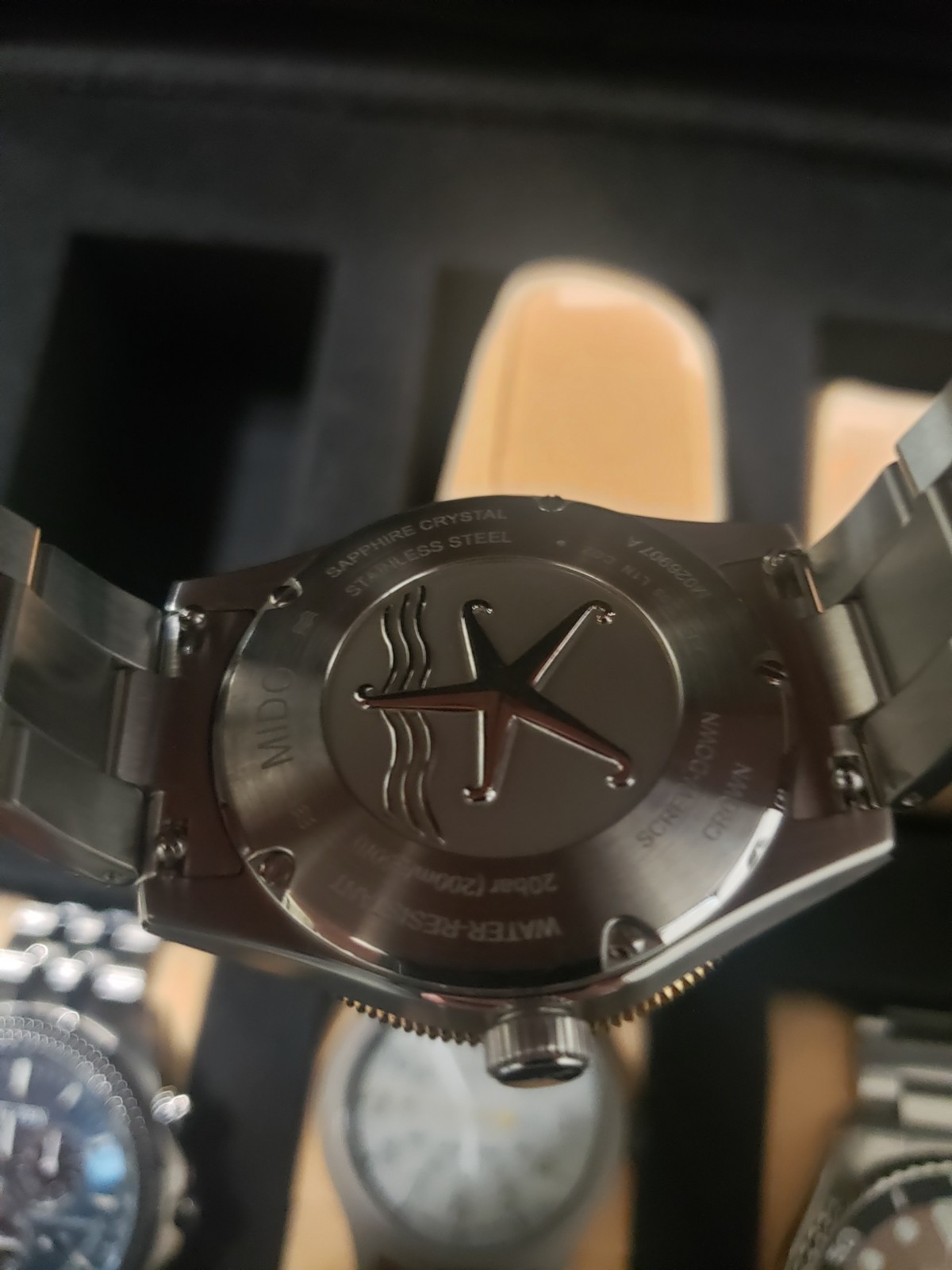 Mido Ocean Star 39mm Automatic Champagne Dial Watch M026.907.21.021.00 + B&P