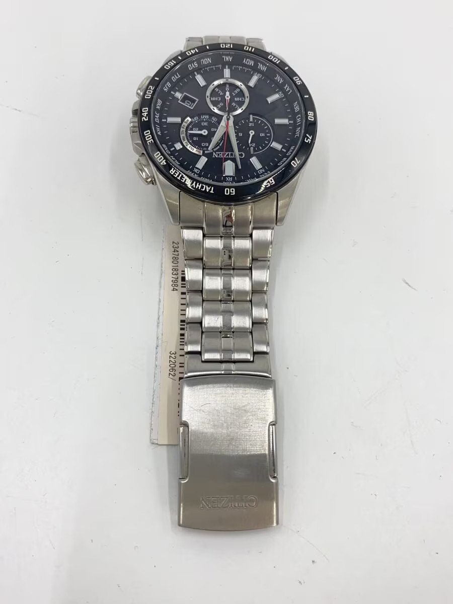 CITIZEN Watch Analog BLK SLV E660 S119936