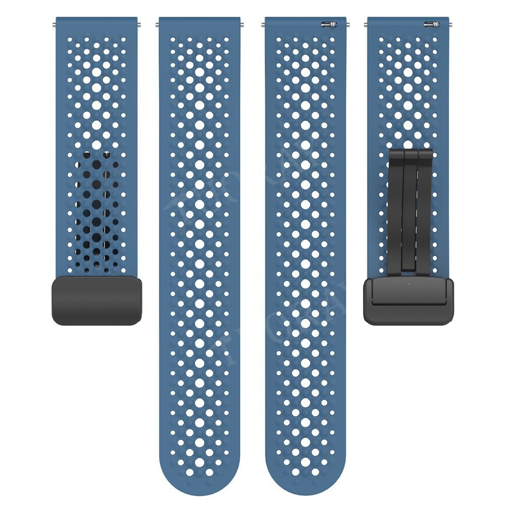 22mm Magnetic Silicone Strap Watch Band For Amazfit Bip 6/5 GTR 4/3/2/GTR 47mm