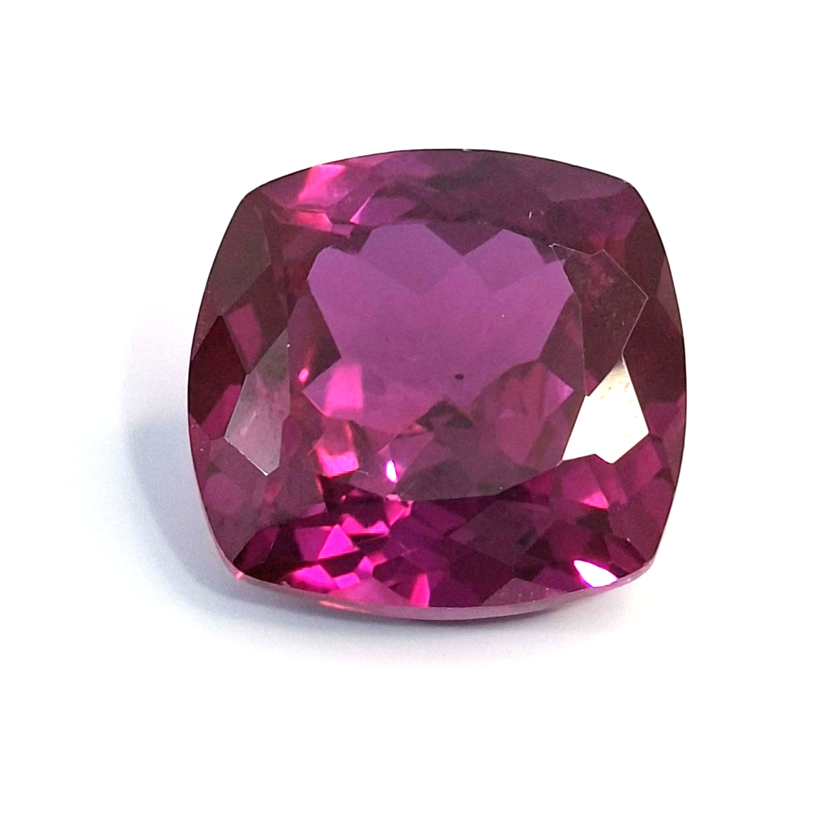 Rhodolite Garnet Natural Cushion Cut 14-16 Ct Certified Loose Gemstone TQ012