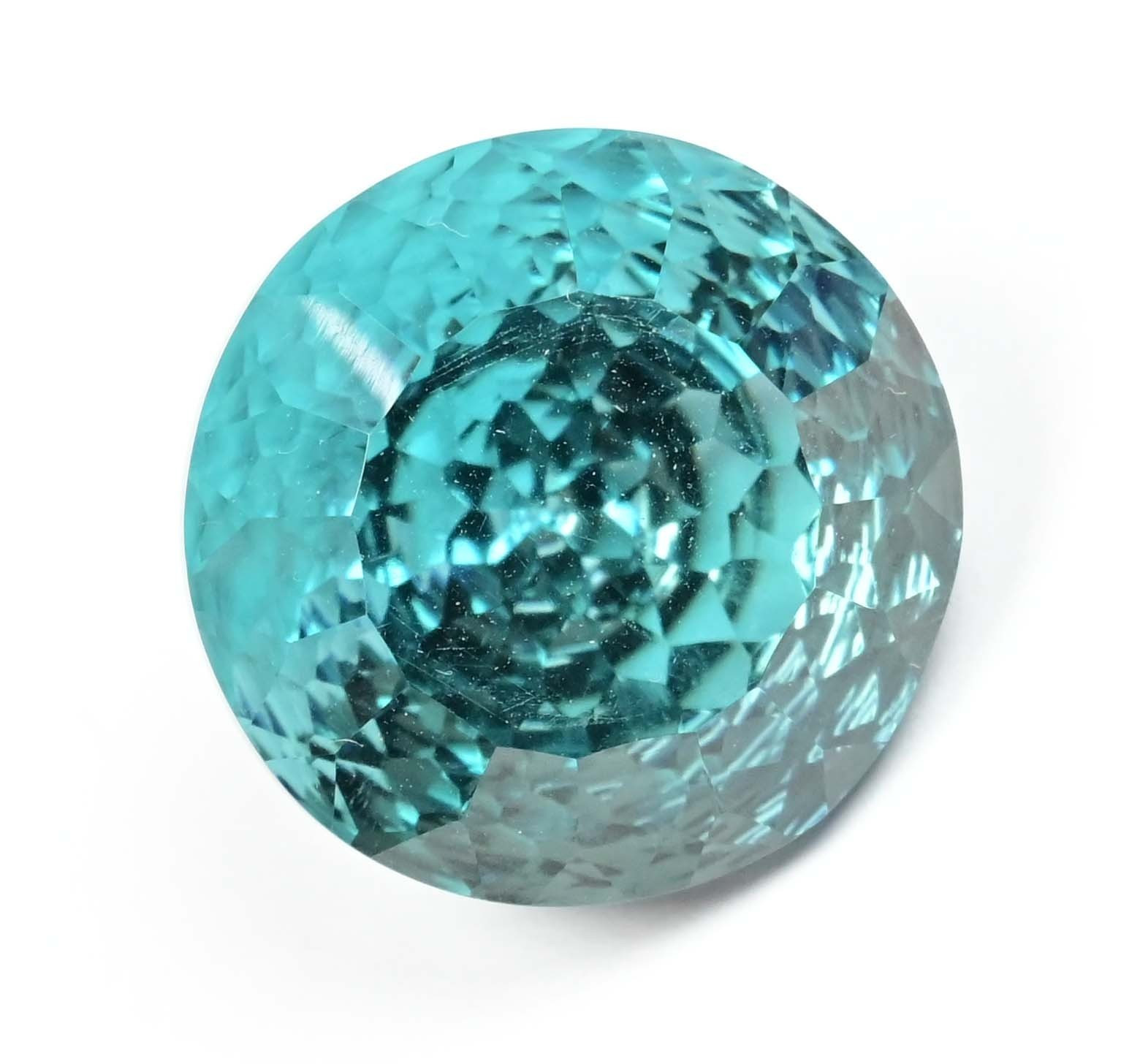 26.65 Ct Natural Greenish Neon Blue Paraiba Tourmaline Flawless Loose Gemstone