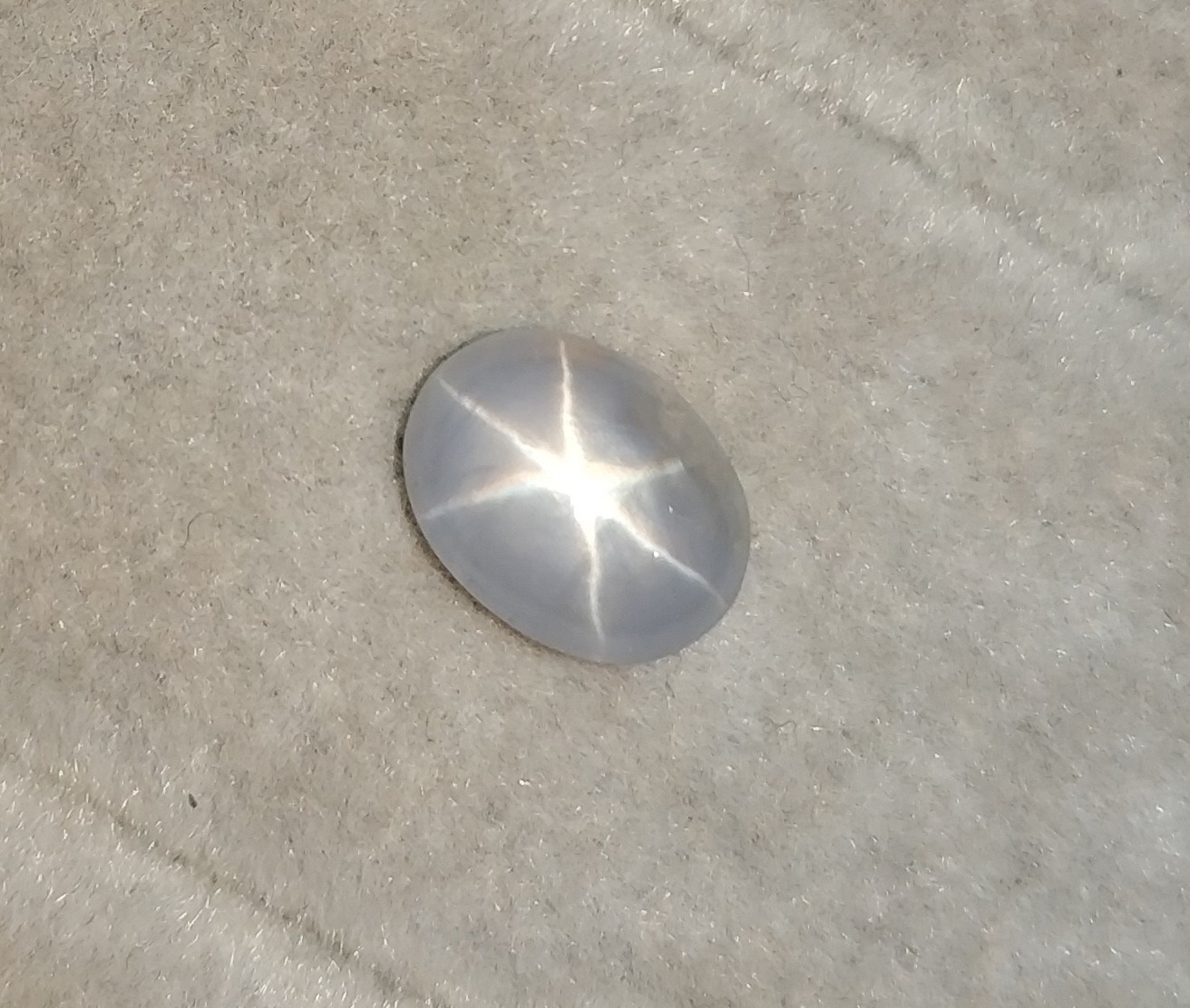 3.17 ct Natural Unheated Light Blue Star Sapphire (Sri Lanka) | PGTL Certified