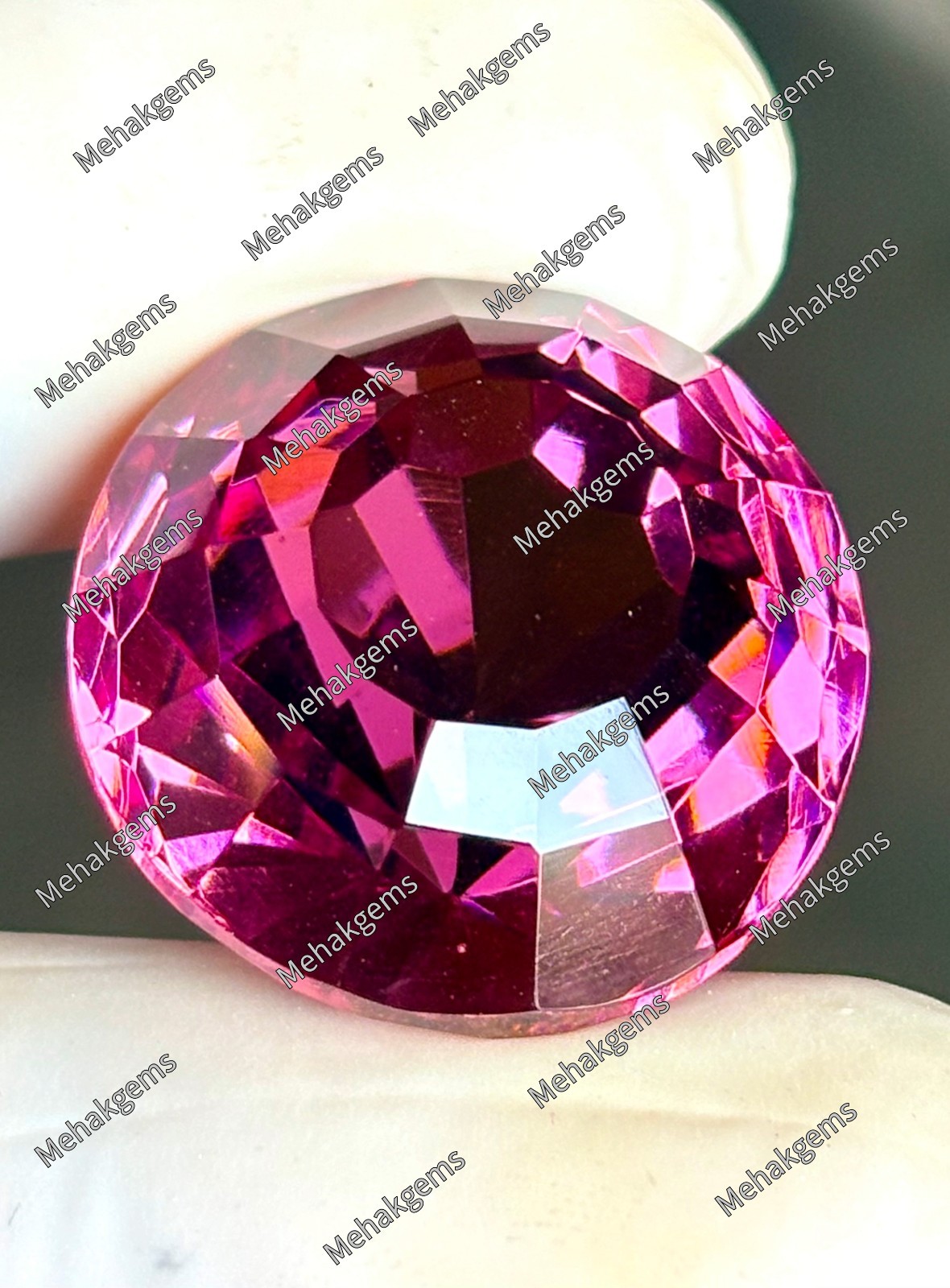 69 Carat Zultanite Gemstone, Round Faceted Color Changing Diaspore Pendant Stone