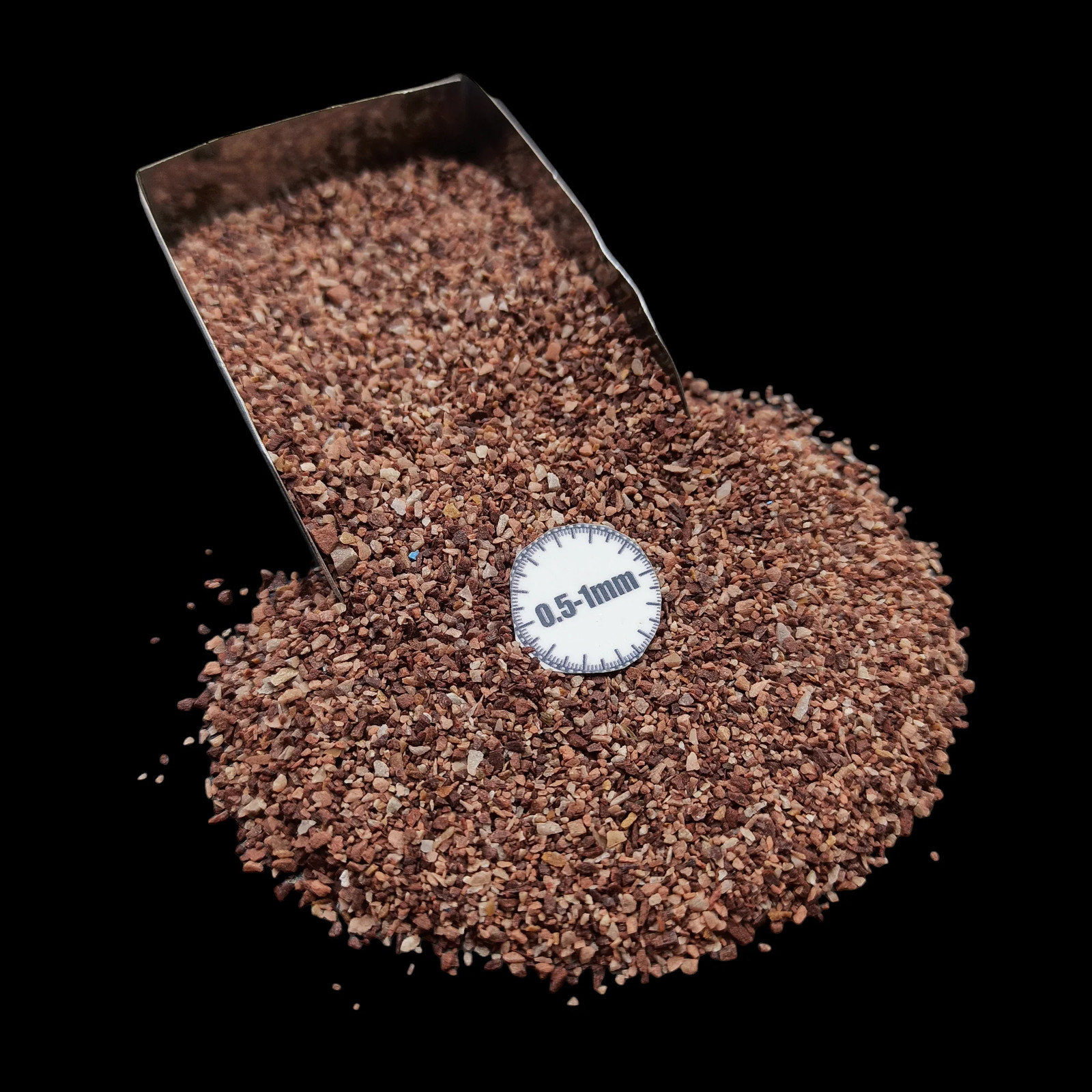 Chocolate Jasper 0.5-1mm Stone Granules for Resin Jewelry Decor