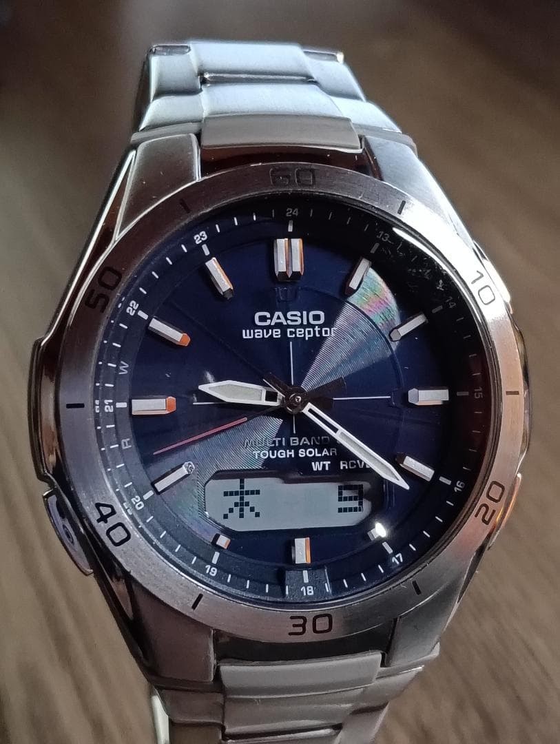 CASIO Wave Ceptor Solar Radio-Controlled Watch WVA-M640⑤ From Japan