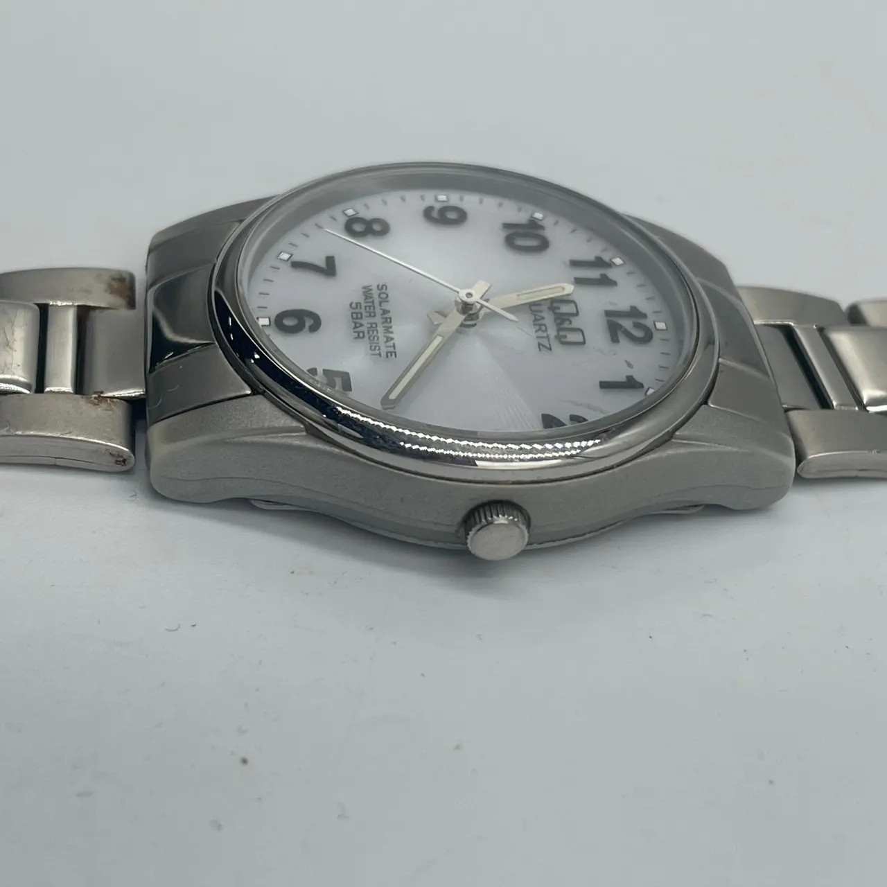 ◼︎Q&Q SOLARMATE Analog Watch H970-204 Solar Powered 5 ATM Water Resistan