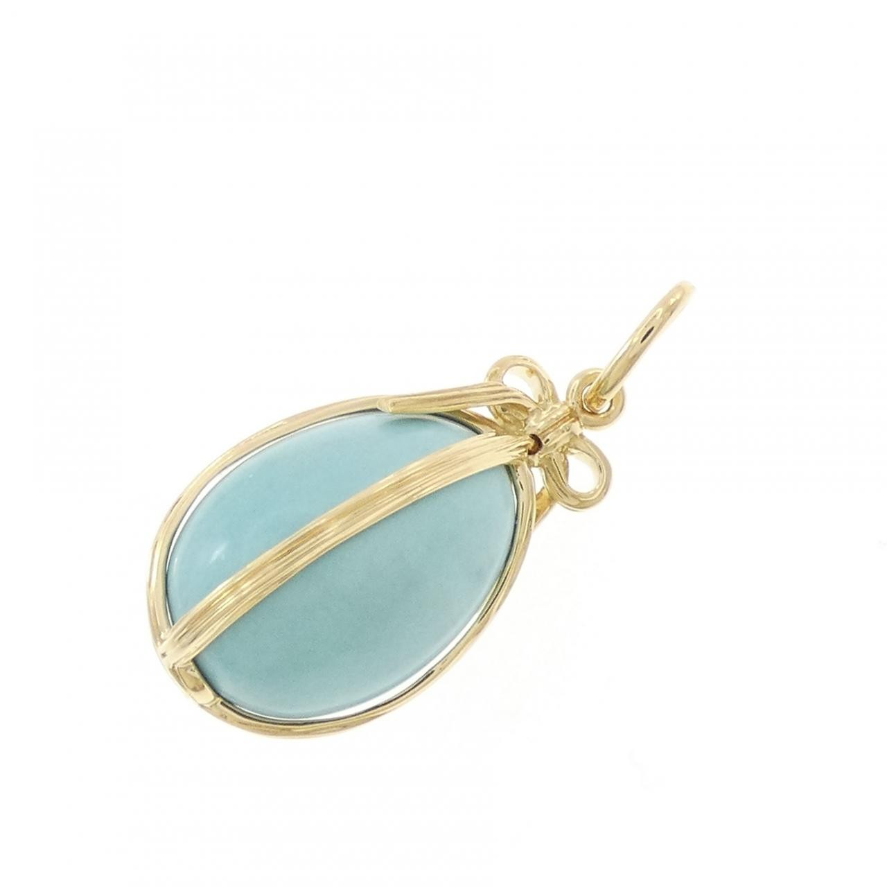 Authentic TIFFANY&Co. Egg Charm Pendant #230-000-442-8052