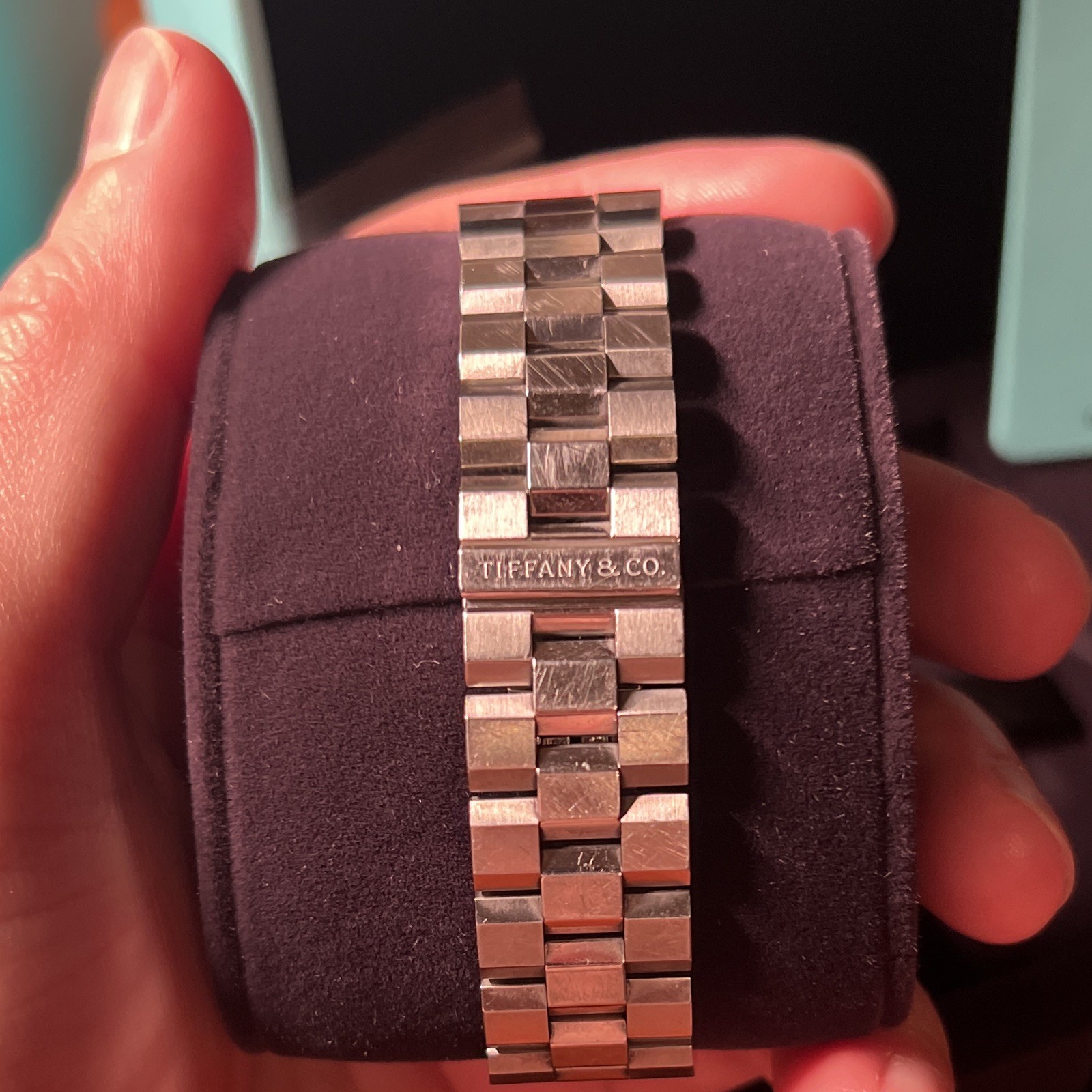 Tiffany & Co. CT60 Automatic Men’s Tiffany Blue Dial Stainless Steel Watch