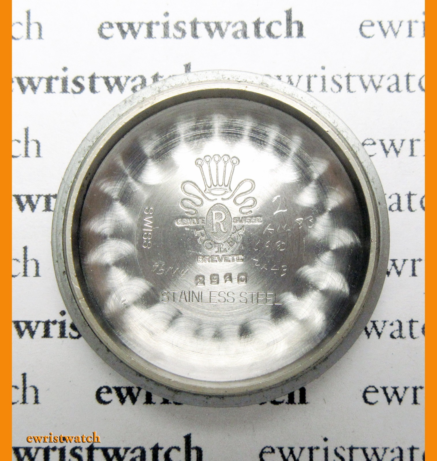 VTG Rolex Oyster Perpetual Chronometer Bubbleback California Dial w/BOR Bracelet