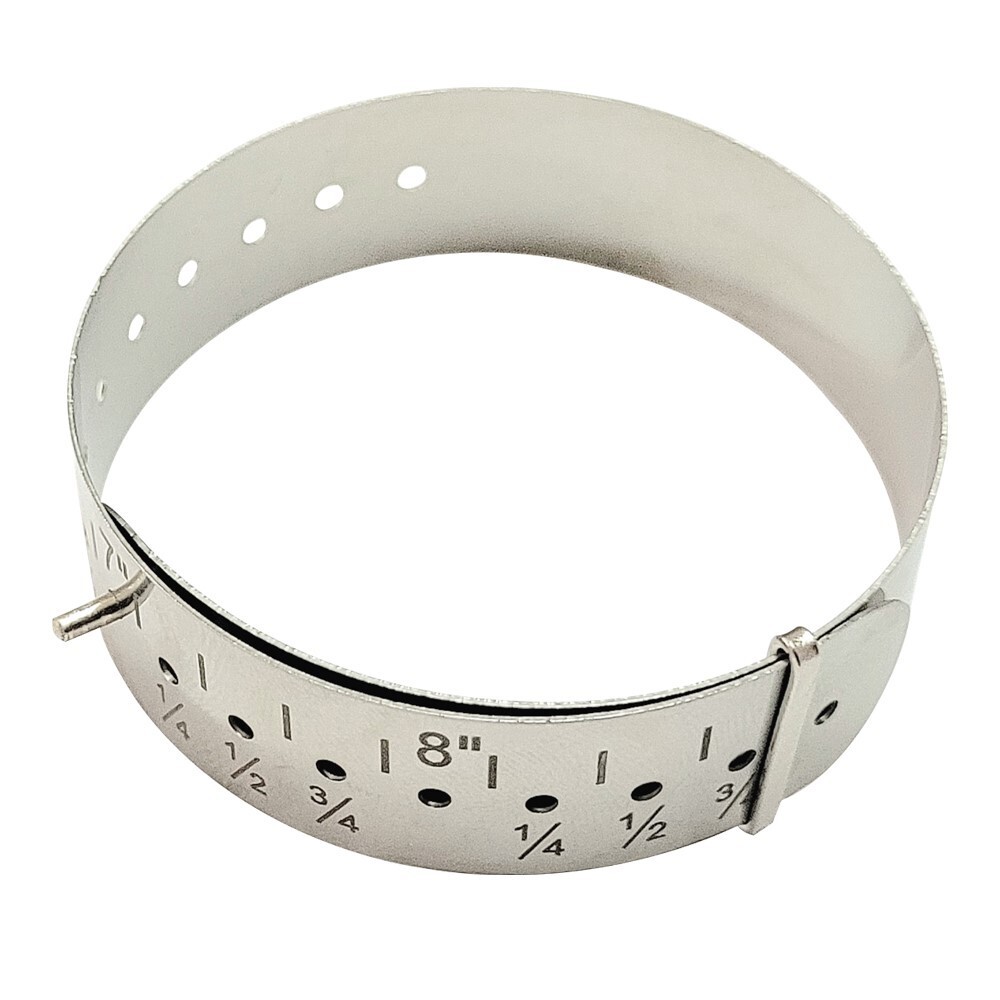 Bracelet Gauge Metal Jewelry Sizing Bracelets Bangles Inch 1/4″ Increments Size