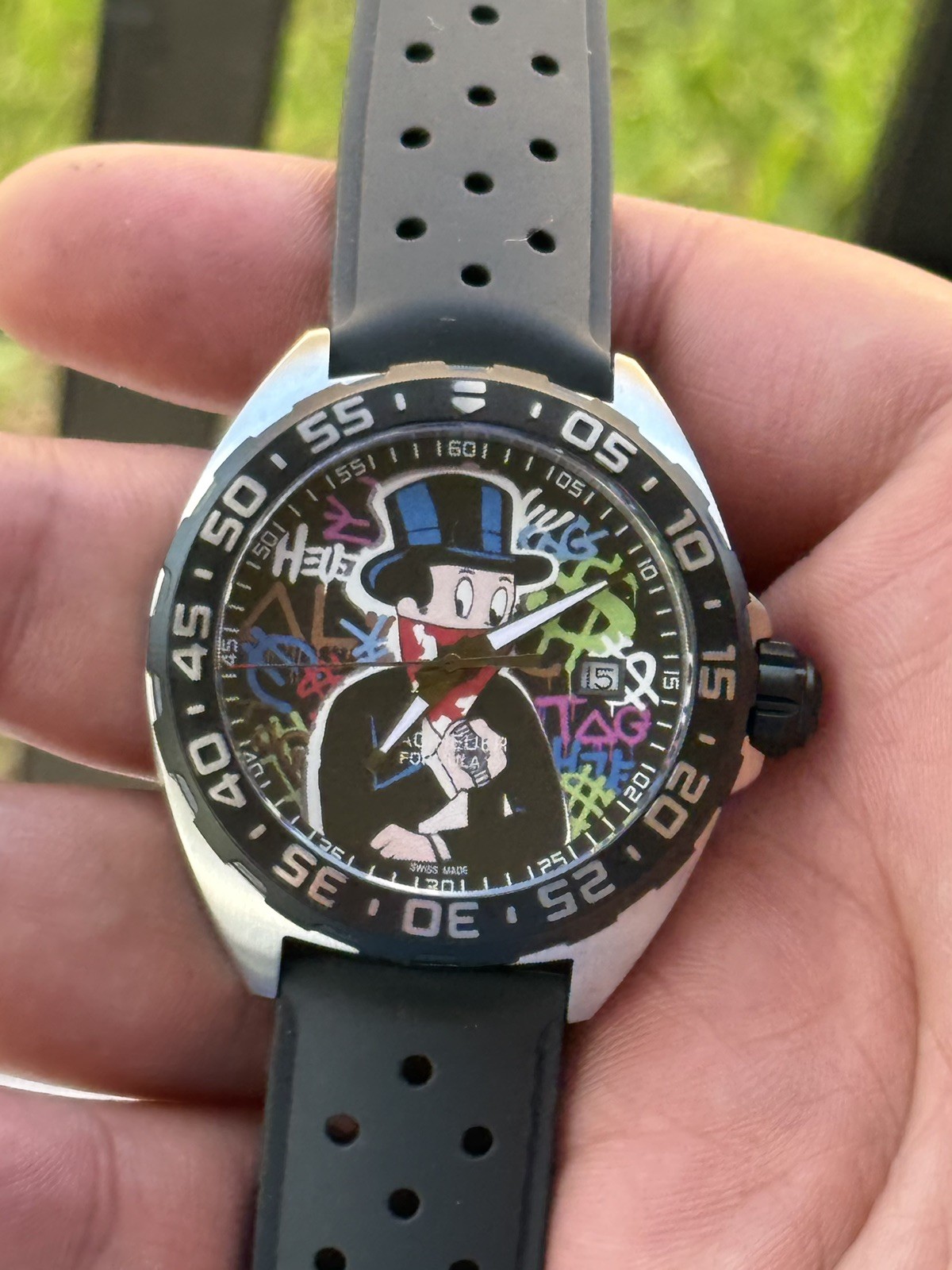 Tag Heuer Formula 1 Alec Monopoly – Quartz WAZ1117.FT8023 Watch ships fast!