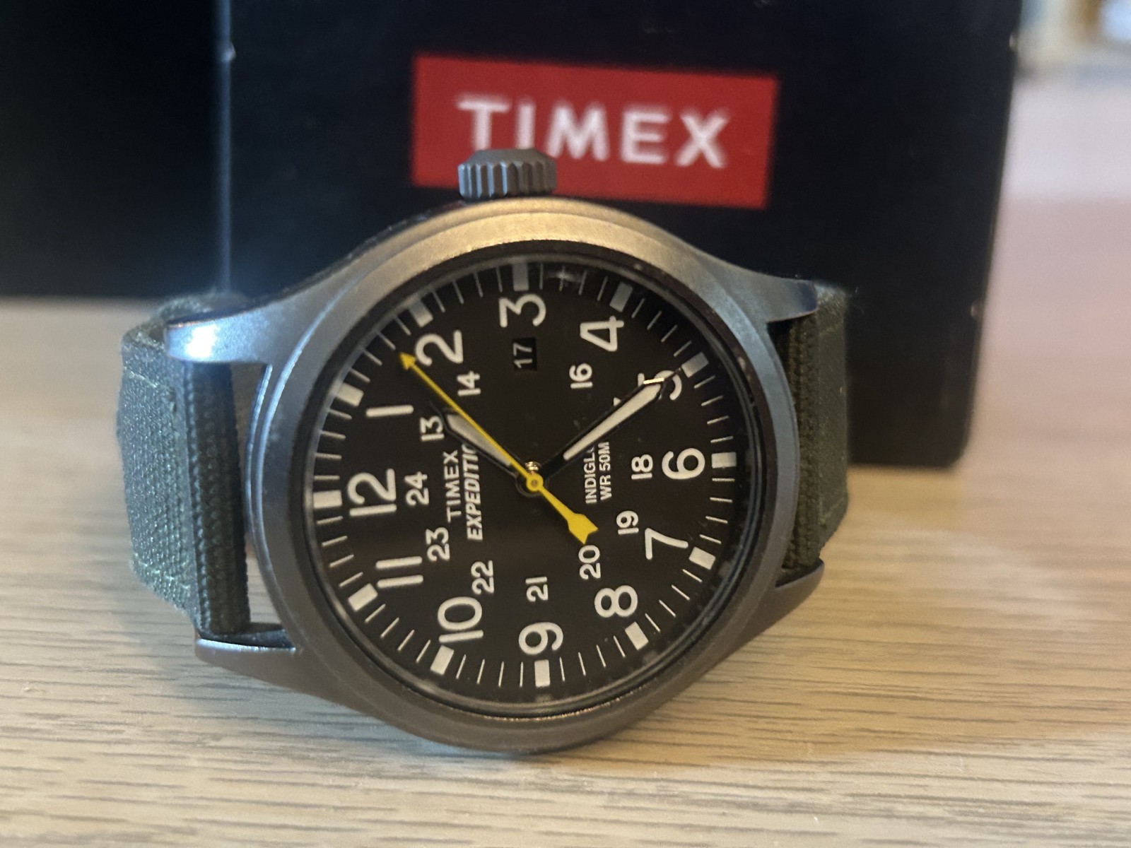 Timex T49961 Expedition Scout Green Indiglo Mens Full Kit