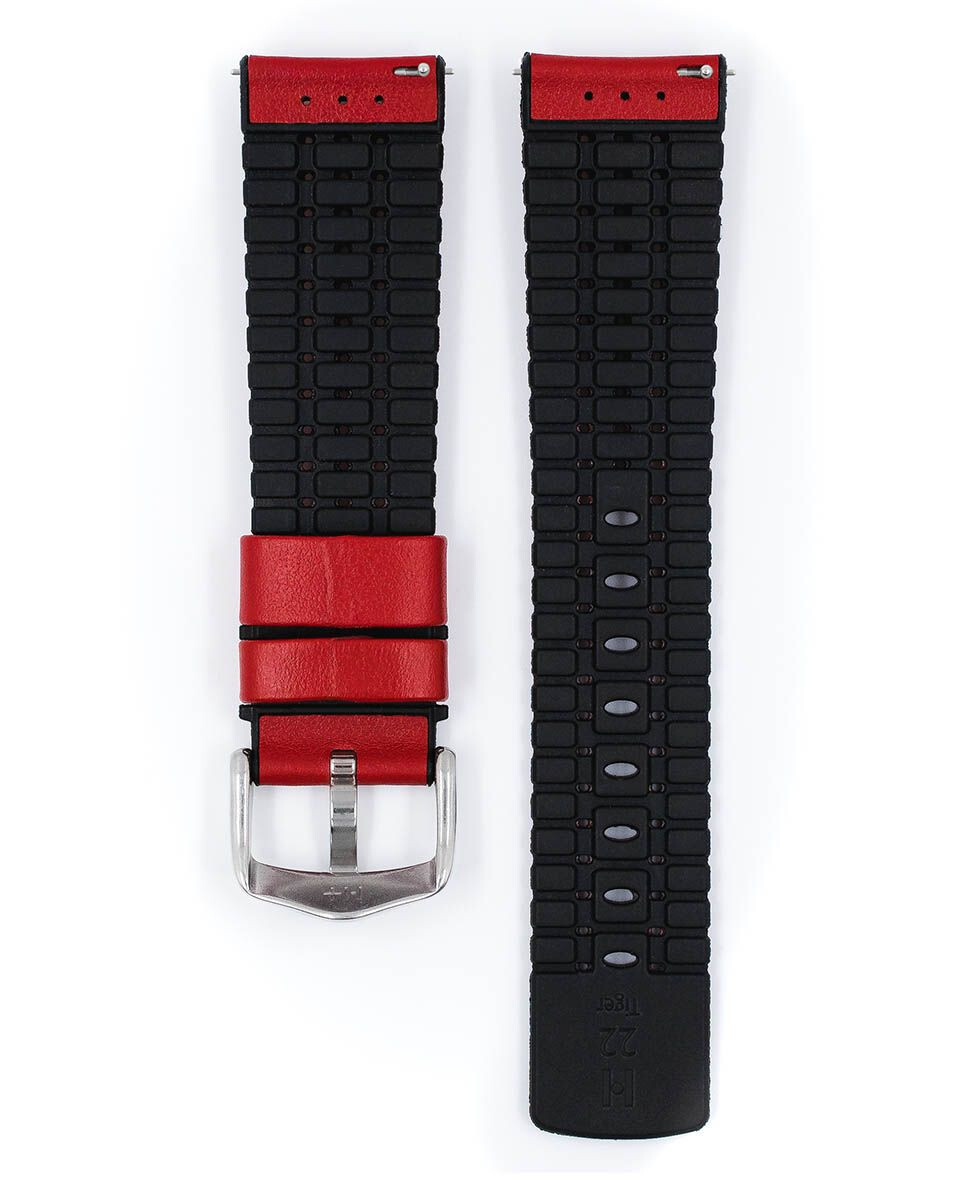 HIRSCH PERFORMANCE TIGER WATCH STRAP WATERPROOF 18 mm, 21 mm 20 mm, 22 mm, 24 mm