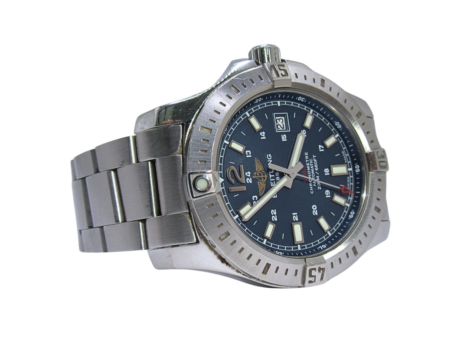 Breitling Colt A17388 44mm Blue Dial Stainless Steel Automatic Watch