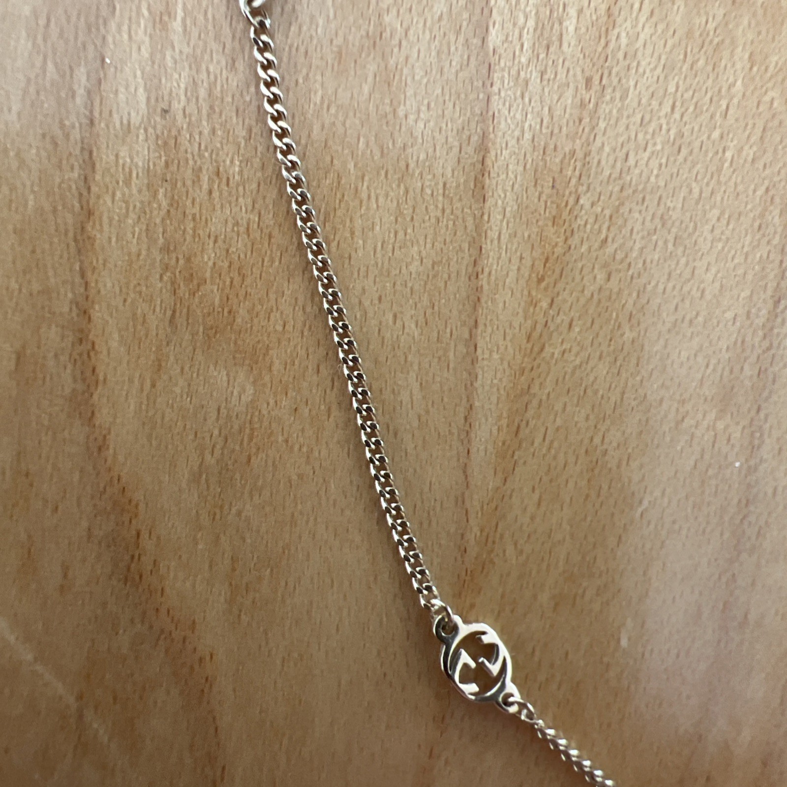 Gucci 18k Yellow Gold Star Interlocking G Diamond Bracelet. Retails for $2000