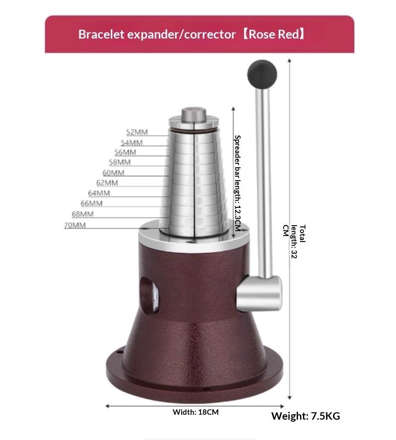 Round Bracelet Ring Size Adjustment and Reshaping Machine
