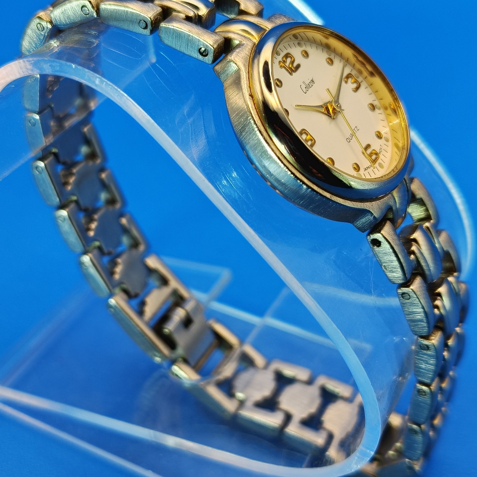 Vintage 1997 Collezio 29mm Women’s Japan Quartz Two Tone Dress Watch Restored