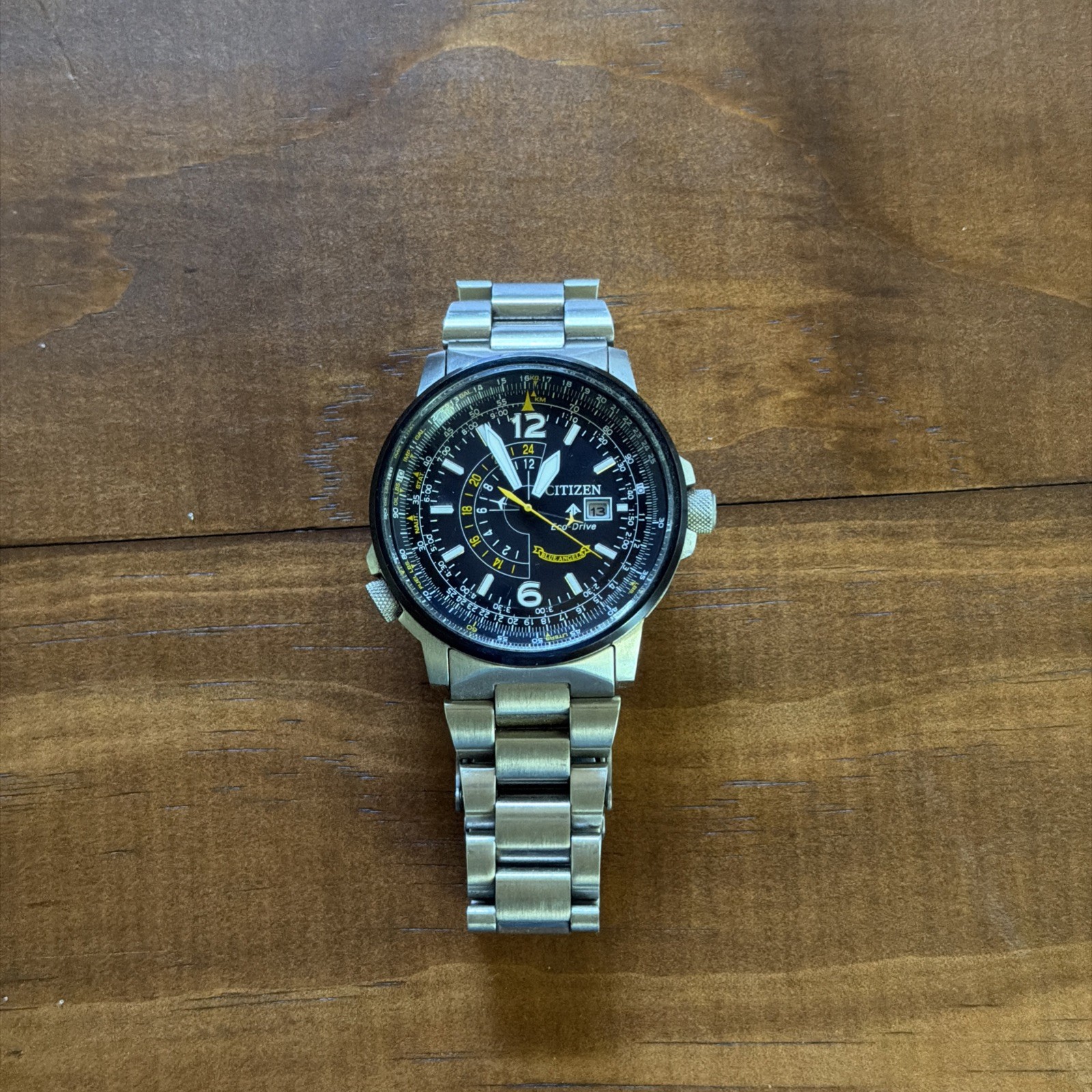 Citizen Eco-Drive Promaster Nighthawk Blue Angels BJ7006-56L Steel Navy Watch