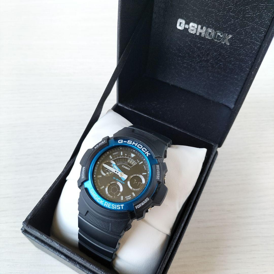 CASIO G-SHOCK AW-591, with original box, quartz movement, fully functional.