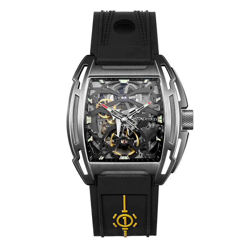 CIGA Design Z Series Aircraft Automatic Skeletonized Black Sapphire Men’s Watch