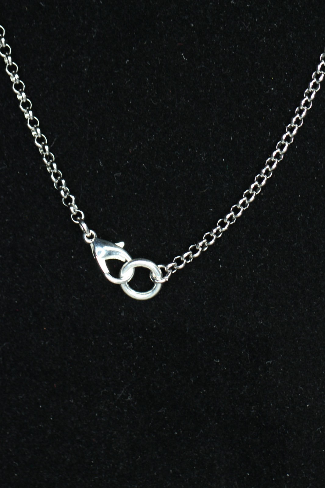 Music Note Necklace Silver Pewter Charm 1″ Pendant 3mm Stainless Chain 18″