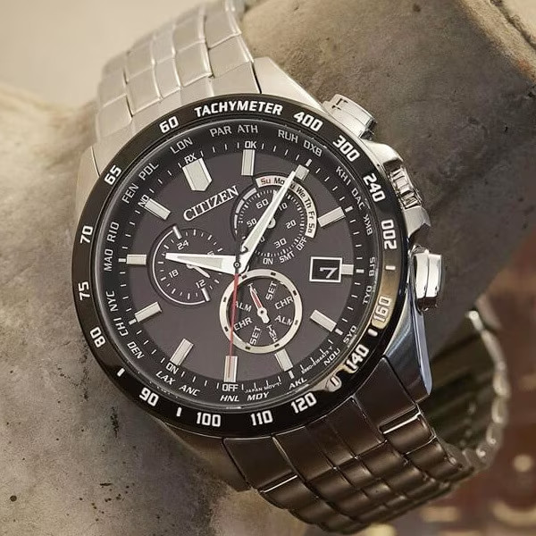 CITIZEN COLLECTION CB5874-90E Eco-Drive Radio Chronograph Men’s Watch