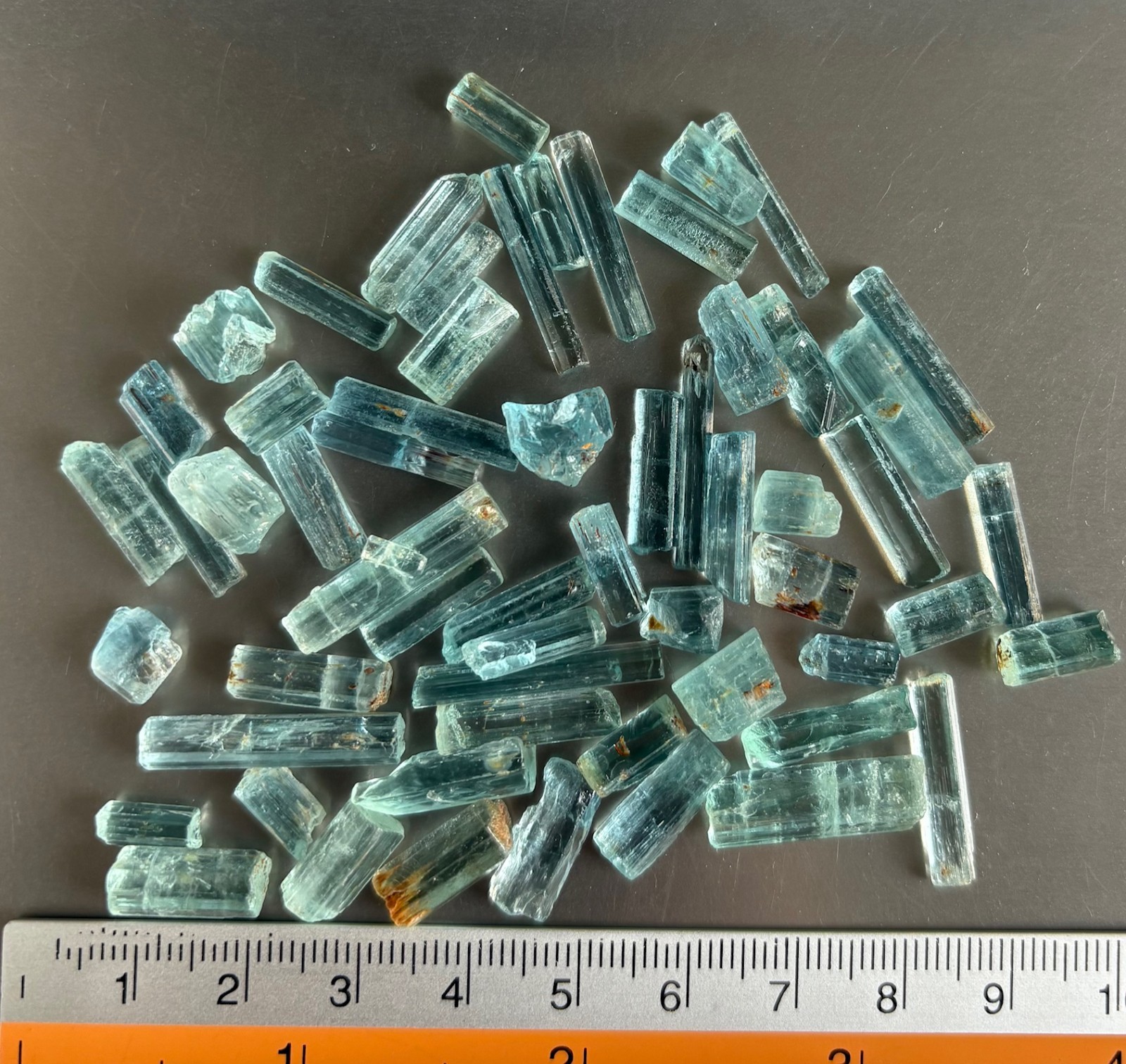 Nice Lot 149 cts Natural Aquamarine Pencil Rough From Nigeria
