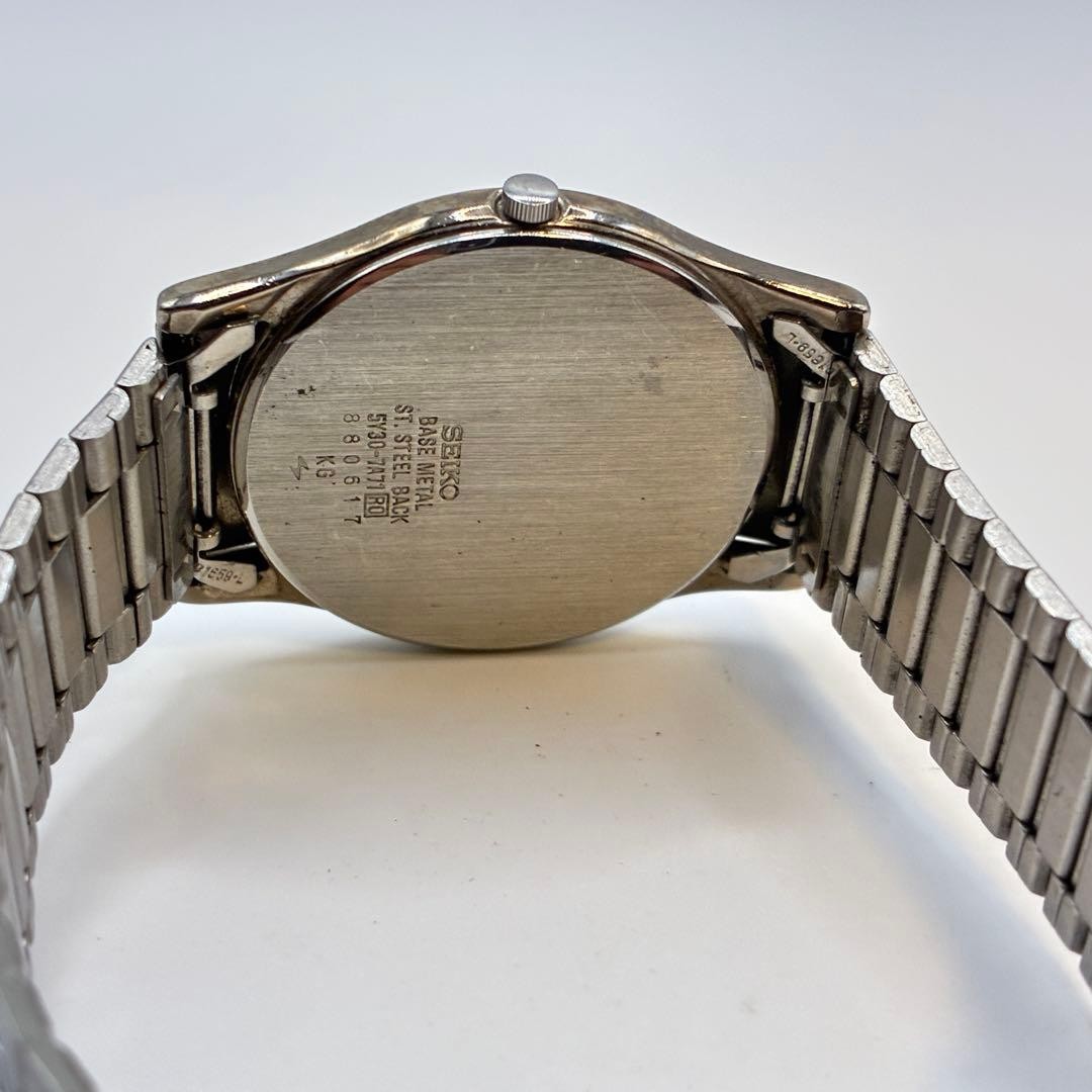 Excellent condition, fully functional ⭐️ SEIKO Quartz Watch, Silver, Men'