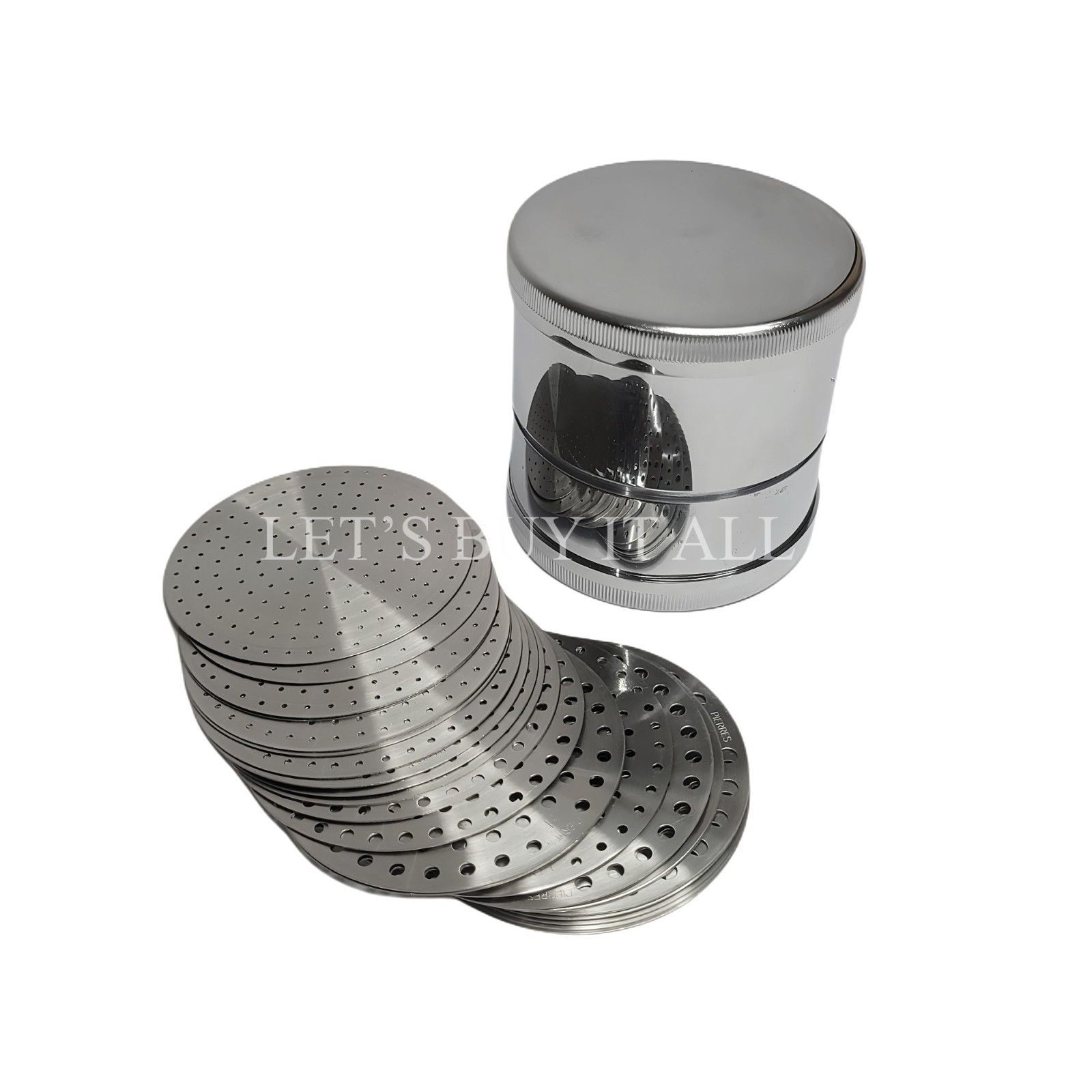Diamond Sieves 6.6 Cm (66mm) With 42 Plates – Diamond Sieves