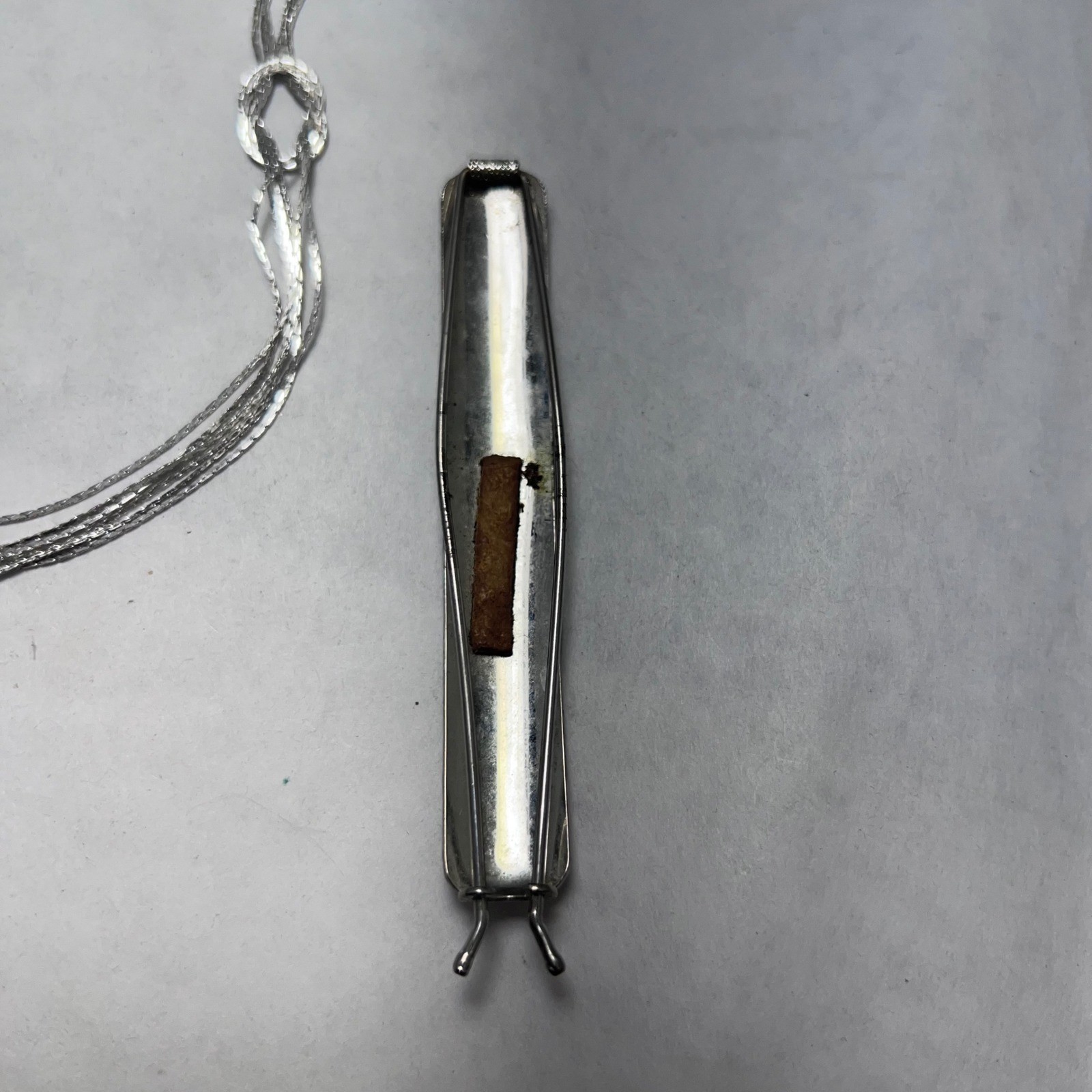 Silver Tone Statement Jewelry Tassel Multi Ring Knot Necklace Hair Slide