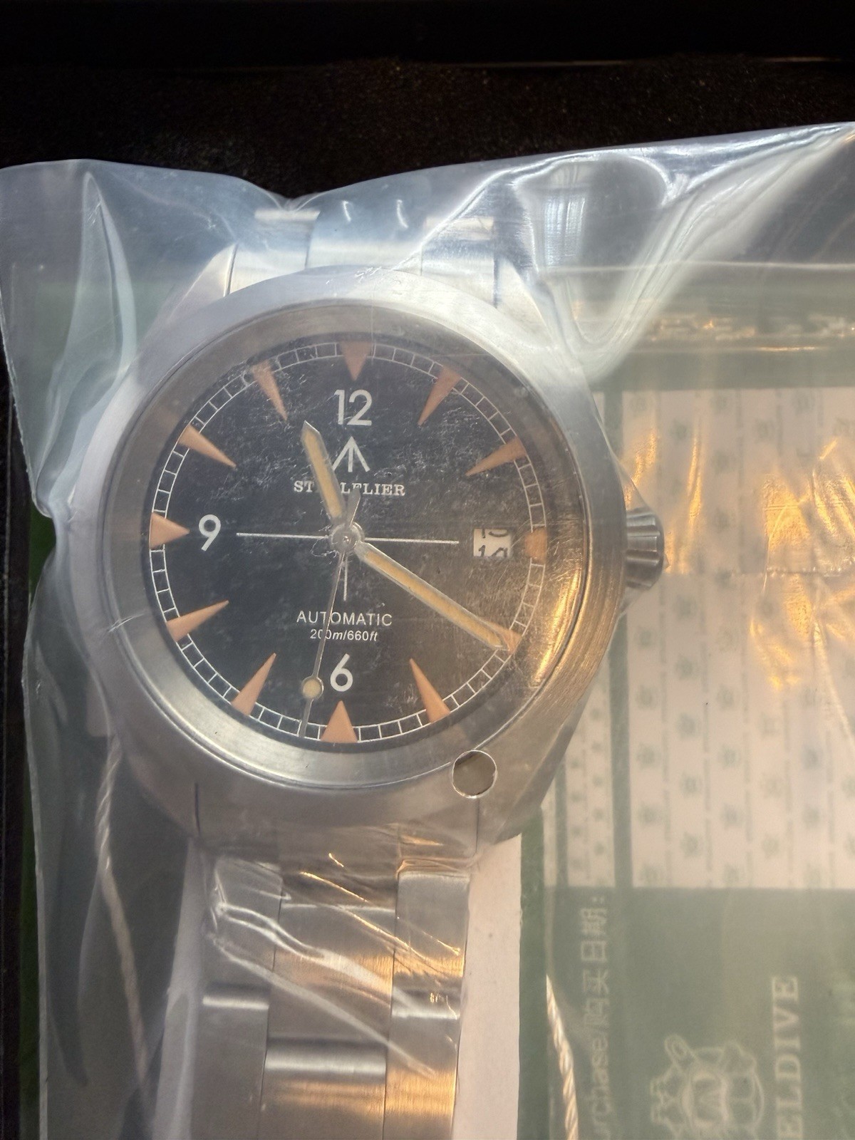 STEELDIVE SD STEELFLIER Sapphire Crystal NH35 40mm