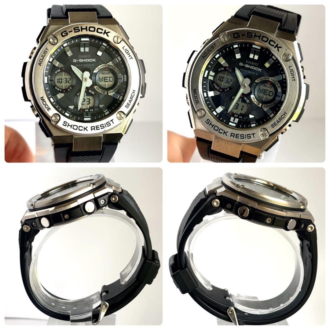 With Box and Manual G SHOCK GST W110 Radio Solar MULTIBAND6 Equipped
