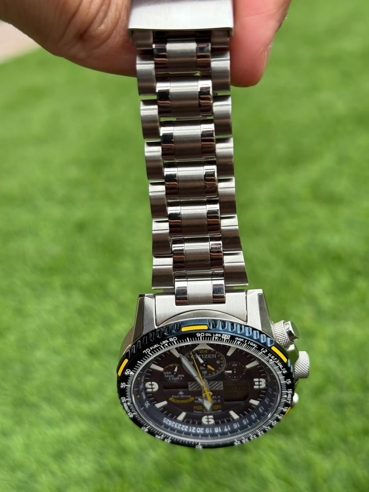 Citizen Promaster Blue Angels JY8078-52L Skyhawk AT Eco-Drive 45.4mm Men’s Watch