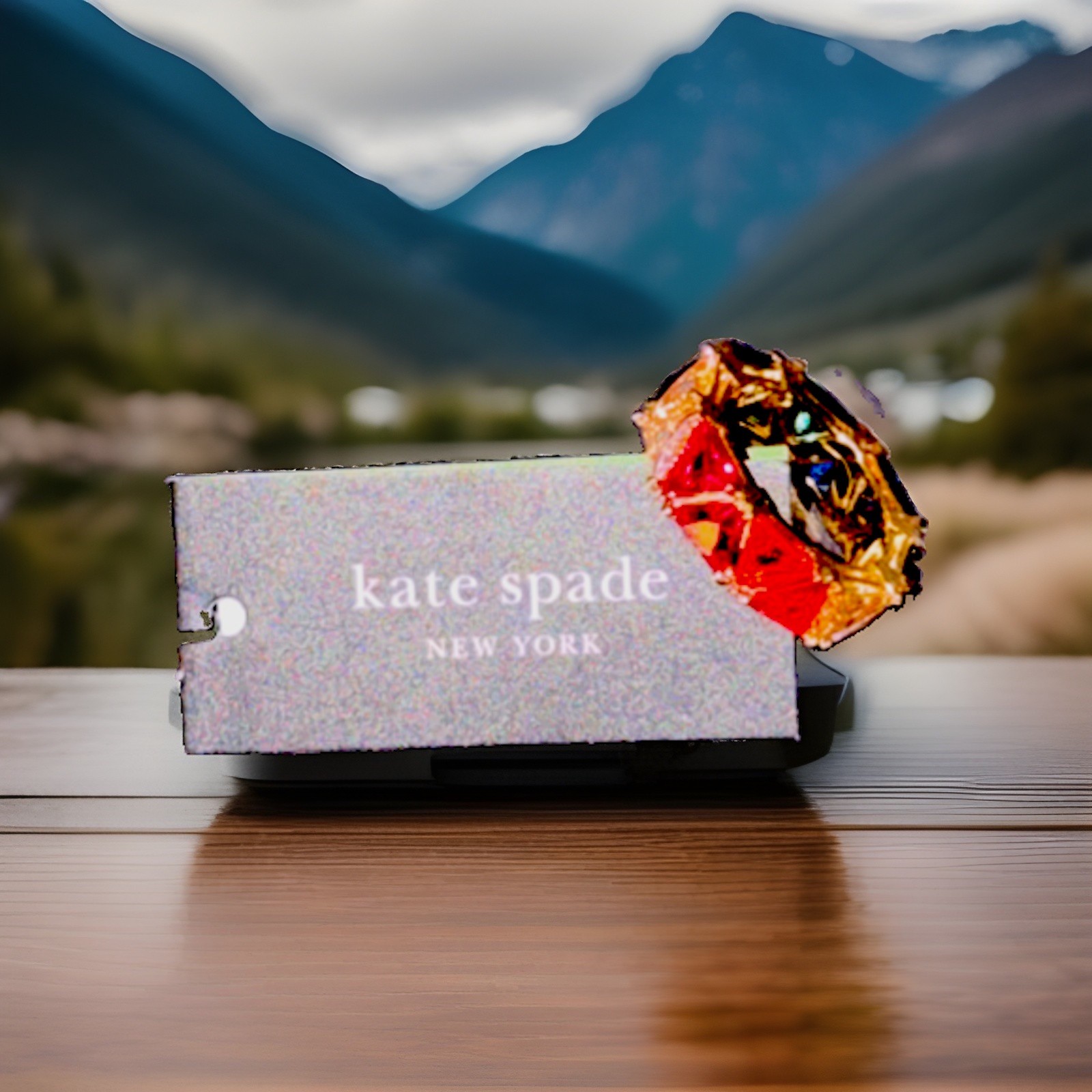 NWT Kate Spade Shine Me Up Glass Rainbow 🌈 Ring Size 7 $128